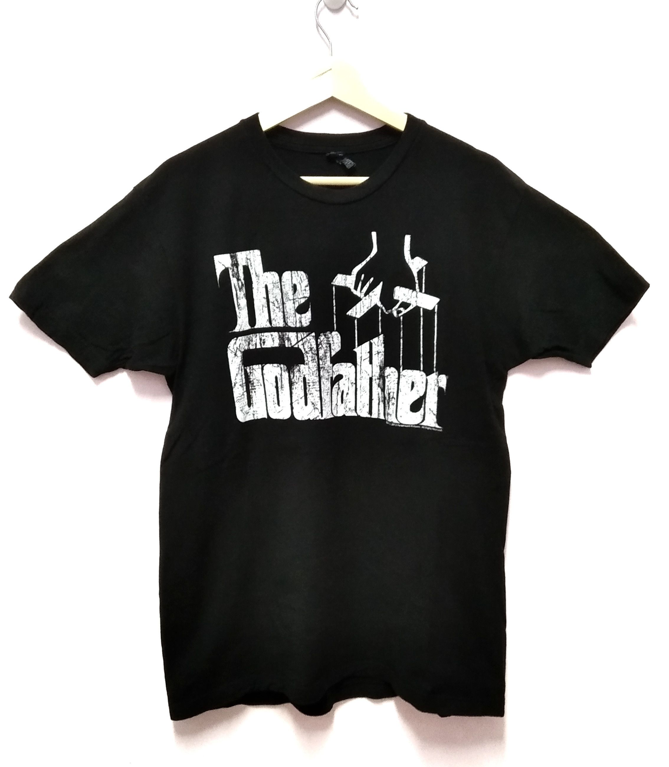 image of Made In USA x Movie The God Father Movie Tee in Black, Men's (Size Large)