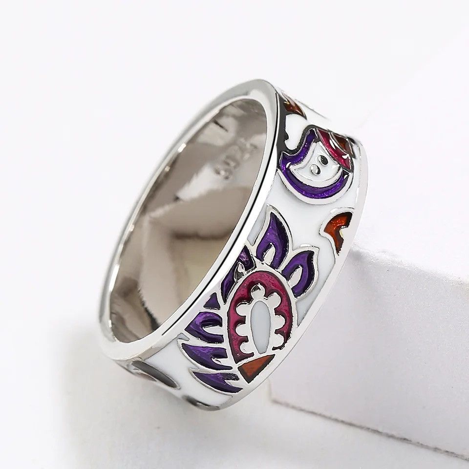 Jewelry Creative Handmade Colorful Bohemian Ring Size ONE SIZE - 3 Thumbnail