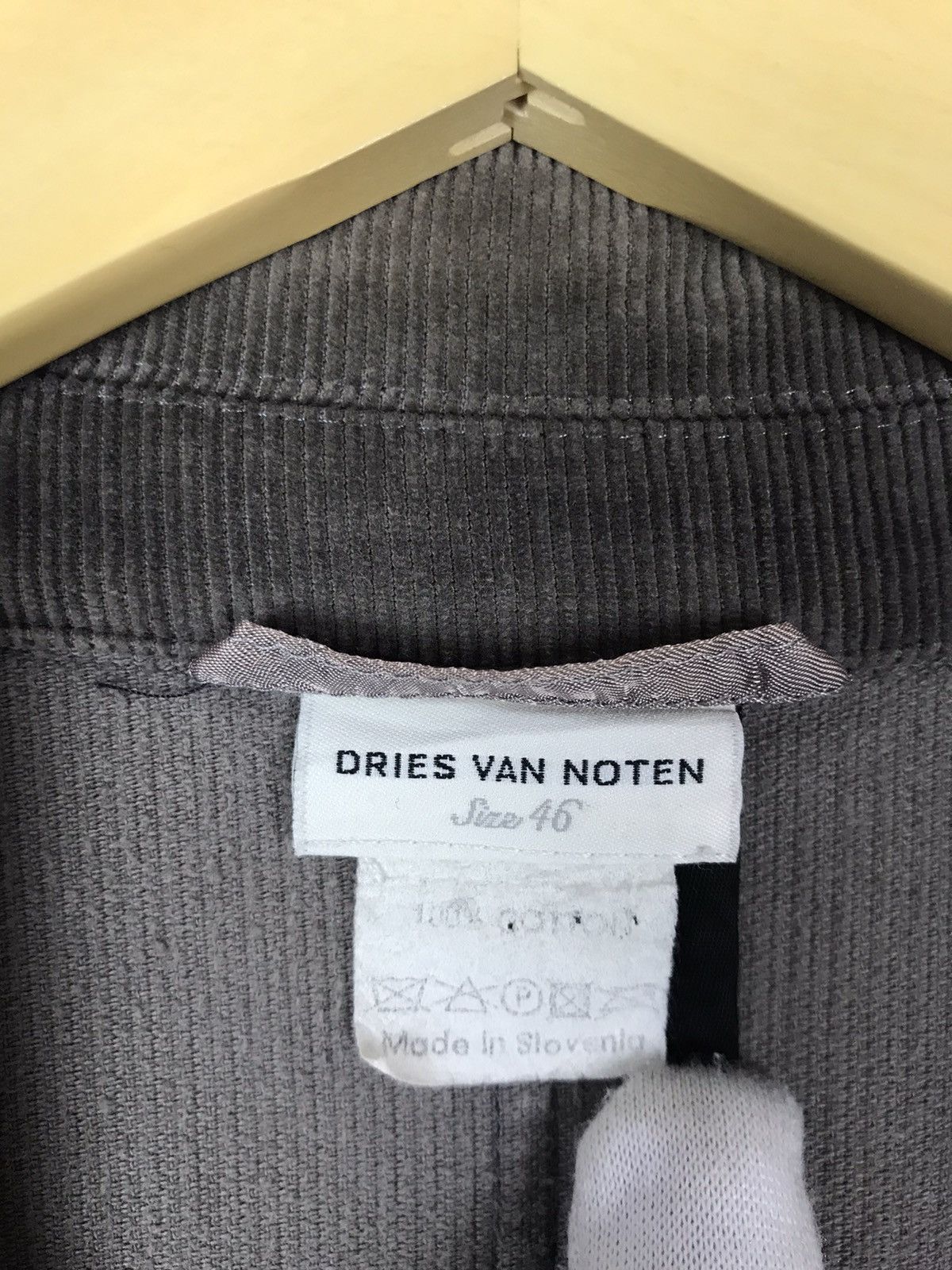 Dries Van Noten Vintage Dries Van Noten Corduroy Blazer Coat Size US S / EU 44-46 / 1 - 9 Thumbnail