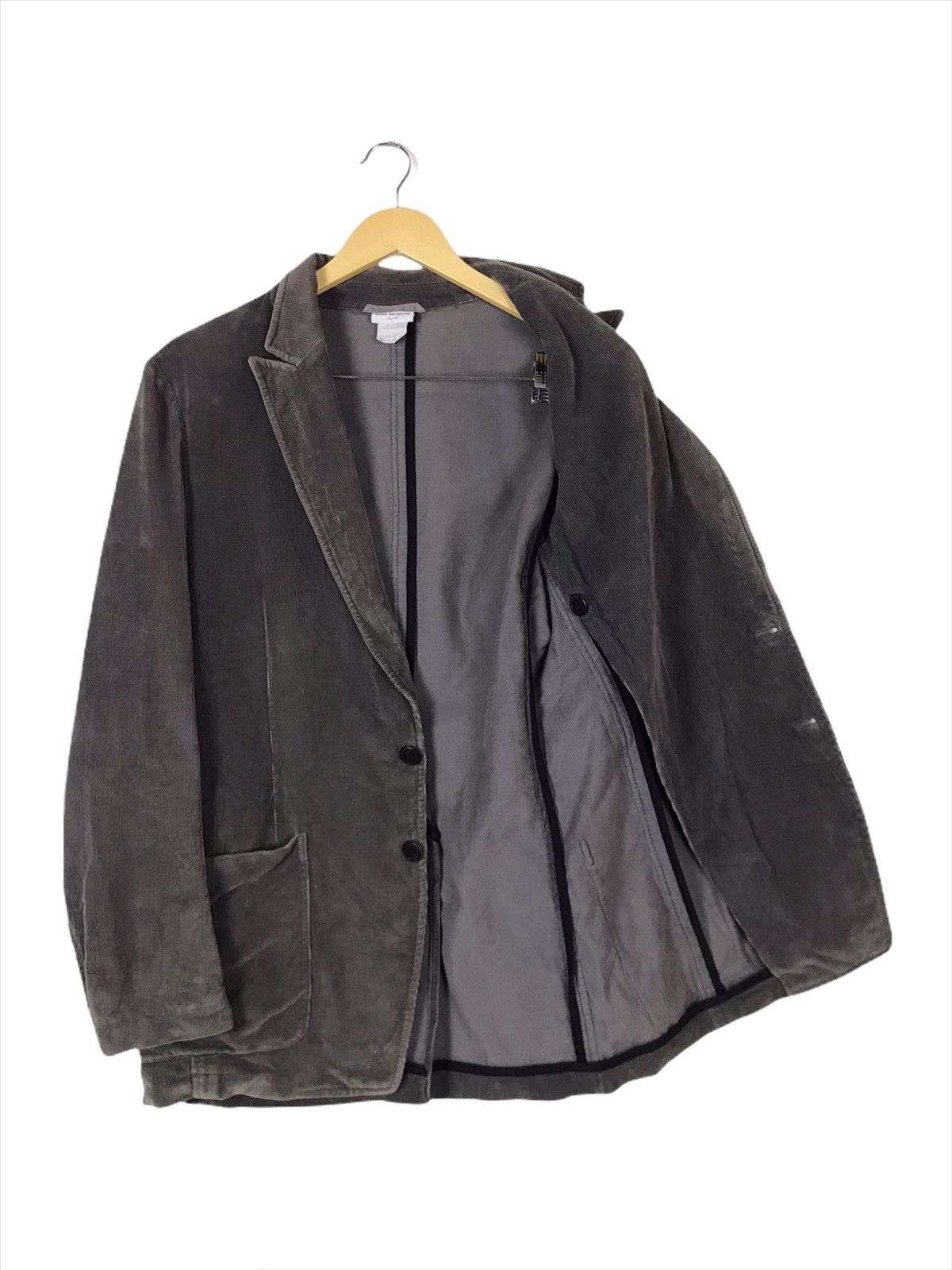 Dries Van Noten Vintage Dries Van Noten Corduroy Blazer Coat Size US S / EU 44-46 / 1 - 2 Thumbnail