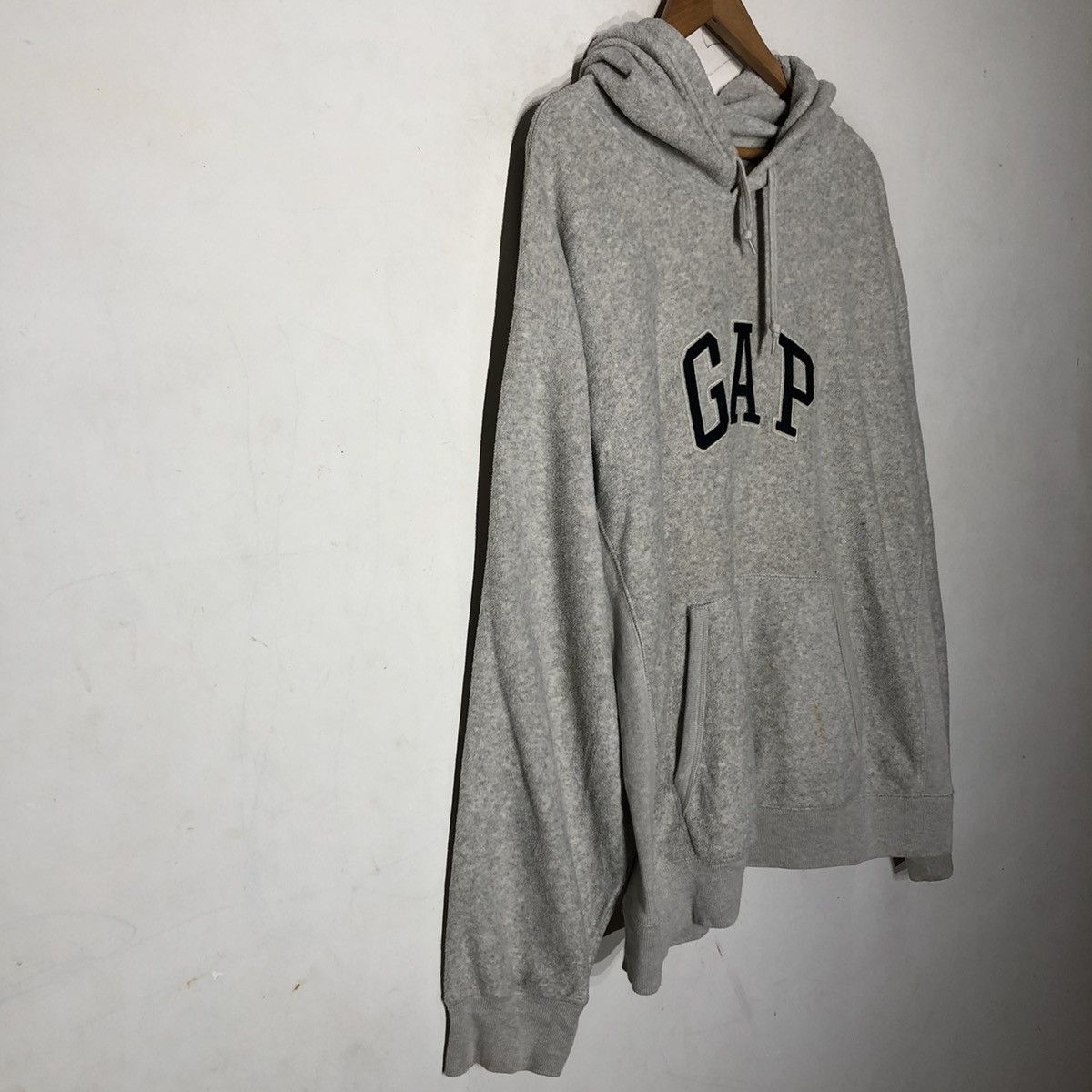 Gap 🔥VINTAGE HOODIE BABY GREY GAP BIG LOGO SPELL OUT PULL OVER Size US XL / EU 56 / 4 - 3 Thumbnail