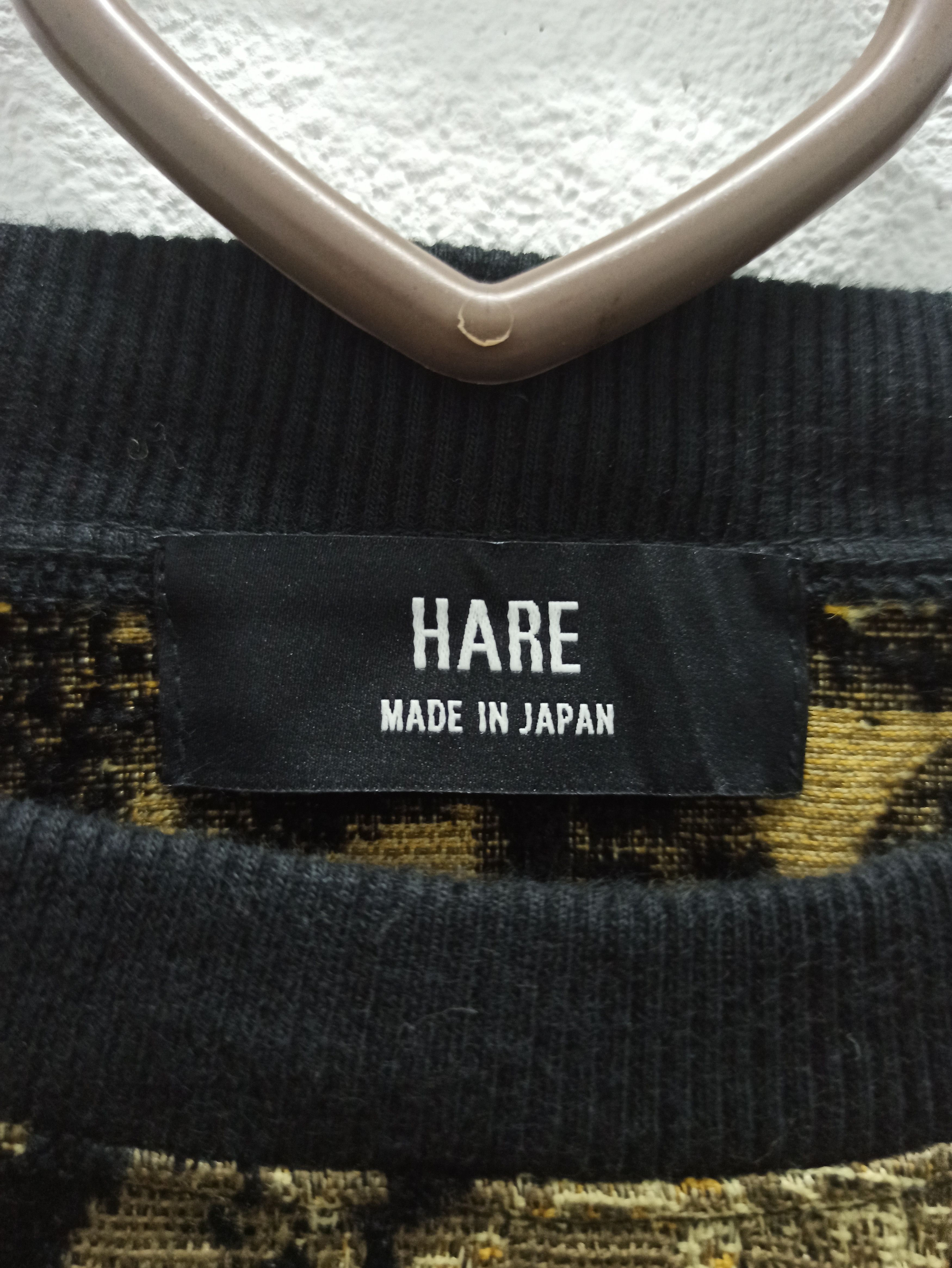HARE Hare Crewneck Sweater Pattern Art Of Floral Made in Japan Size US L / EU 52-54 / 3 - 6 Thumbnail