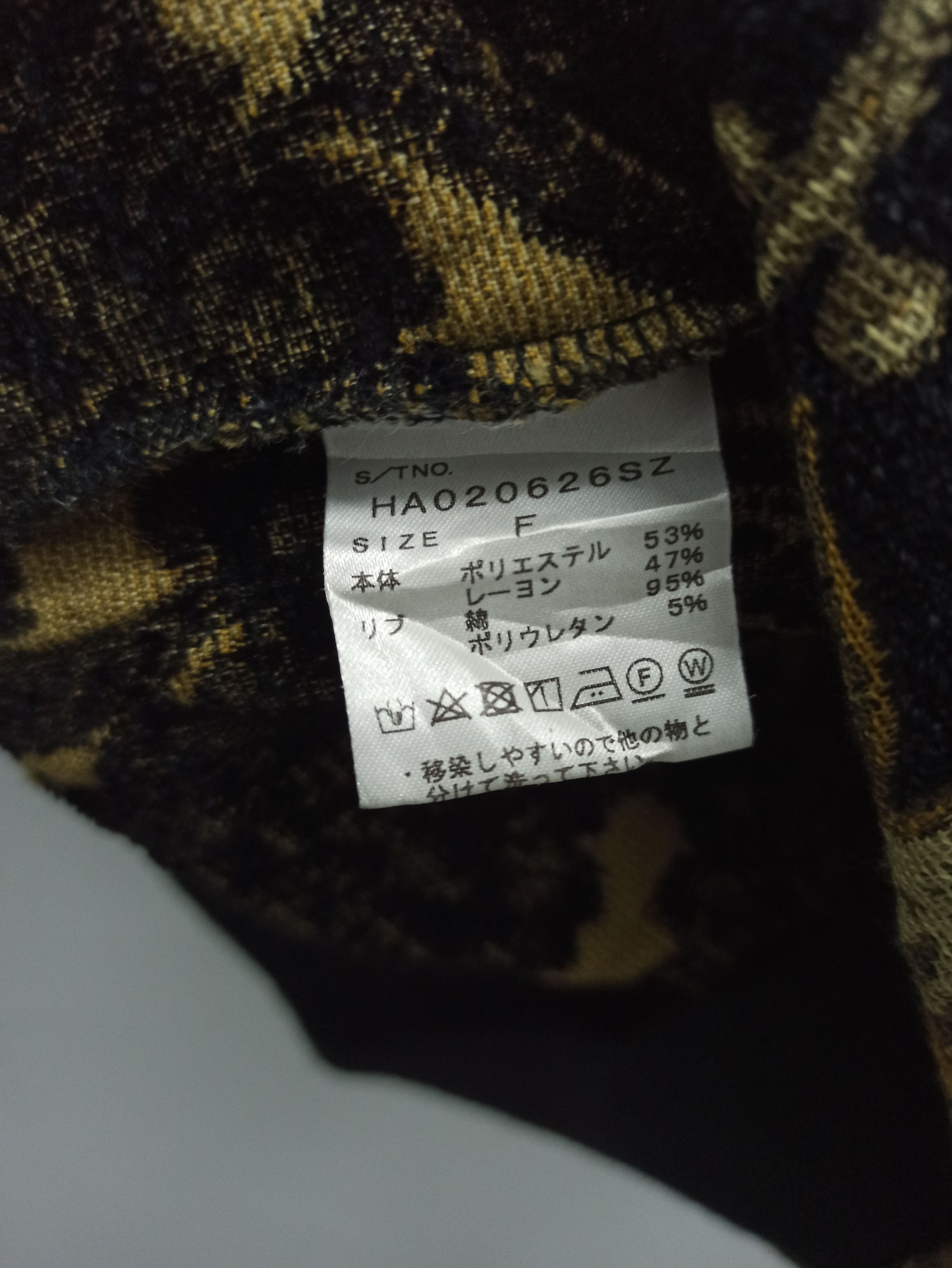 HARE Hare Crewneck Sweater Pattern Art Of Floral Made in Japan Size US L / EU 52-54 / 3 - 7 Thumbnail