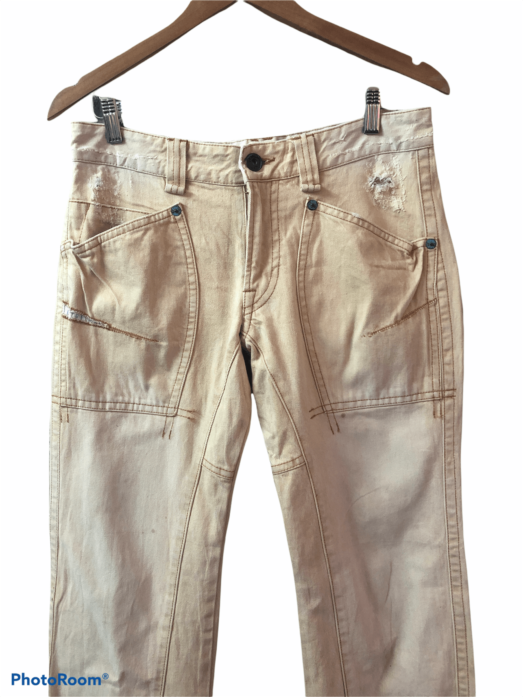 Japanese Brand × Vintage Japanese Brand Backnumber Sun Faded Denim Pants Size US 32 / EU 48 - 3 Thumbnail