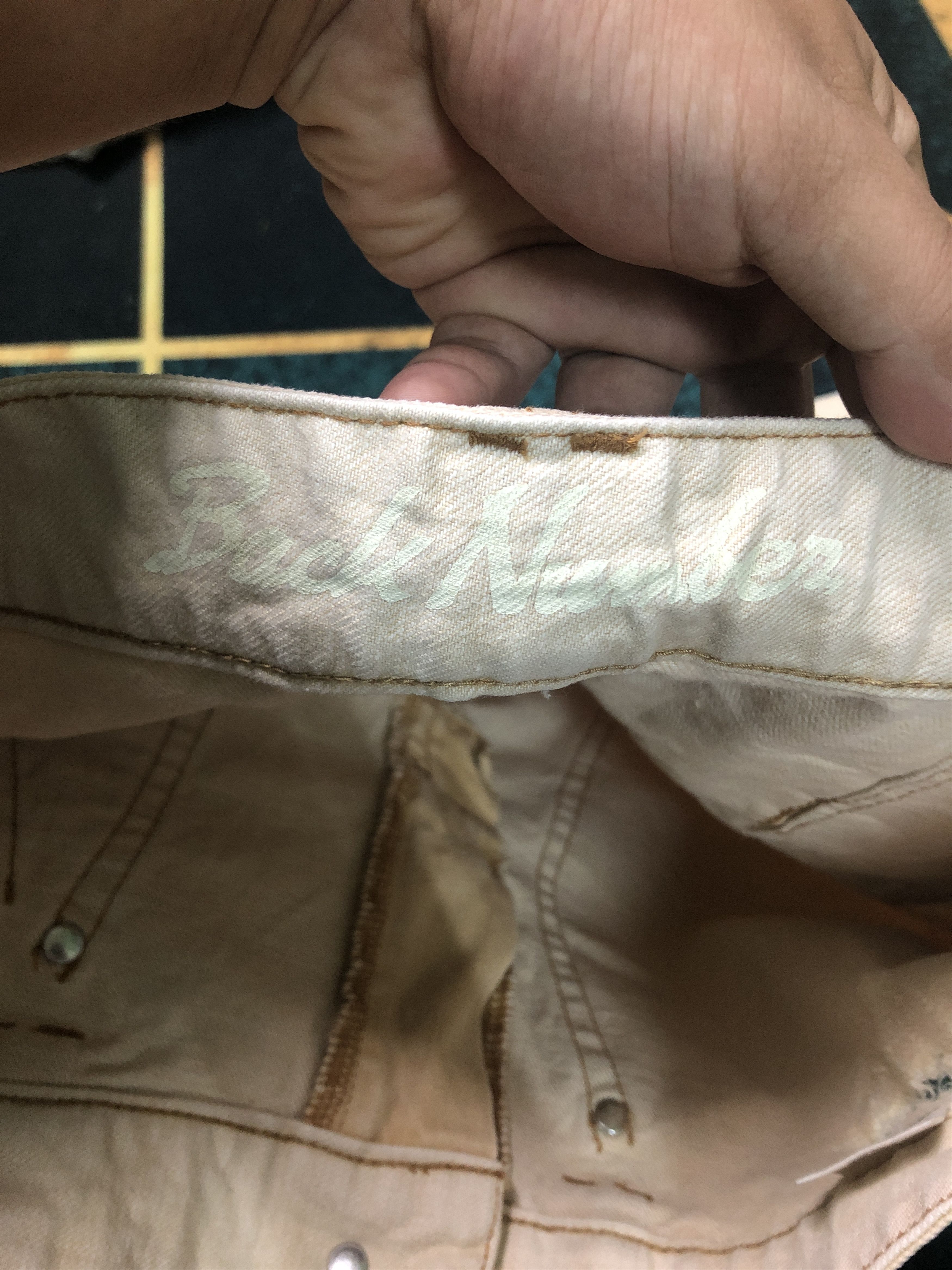 Japanese Brand × Vintage Japanese Brand Backnumber Sun Faded Denim Pants Size US 32 / EU 48 - 8 Thumbnail