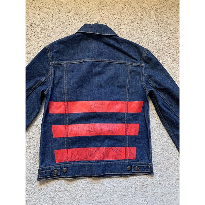 Re-Edition helmut lang Stripe jacket - Gジャン/デニムジャケット