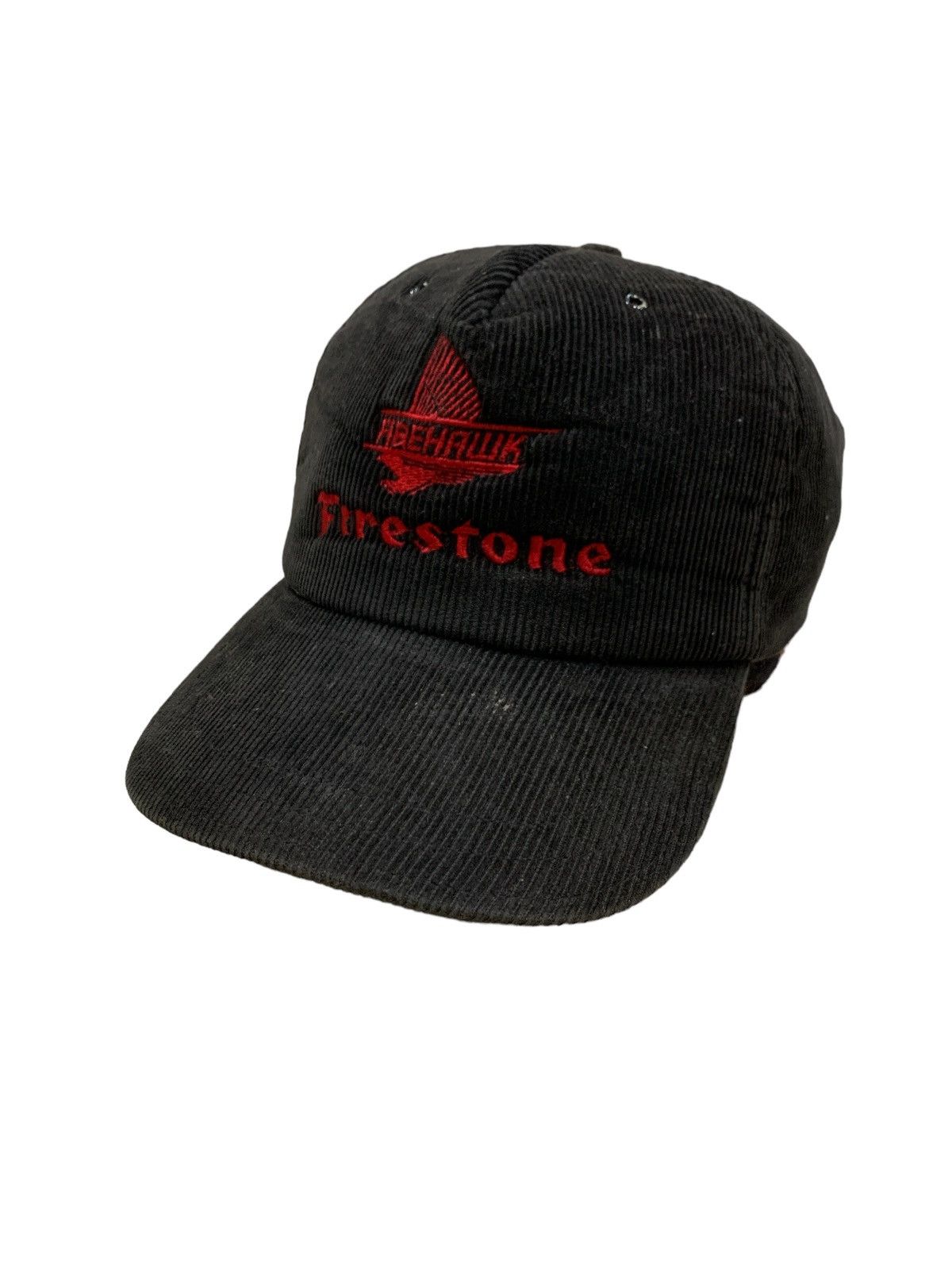 Vintage 1980s TRUE VINTAGE 6 PANELS FIRESTONE FIREHAWK CAP HAT Size ONE SIZE - 2 Thumbnail