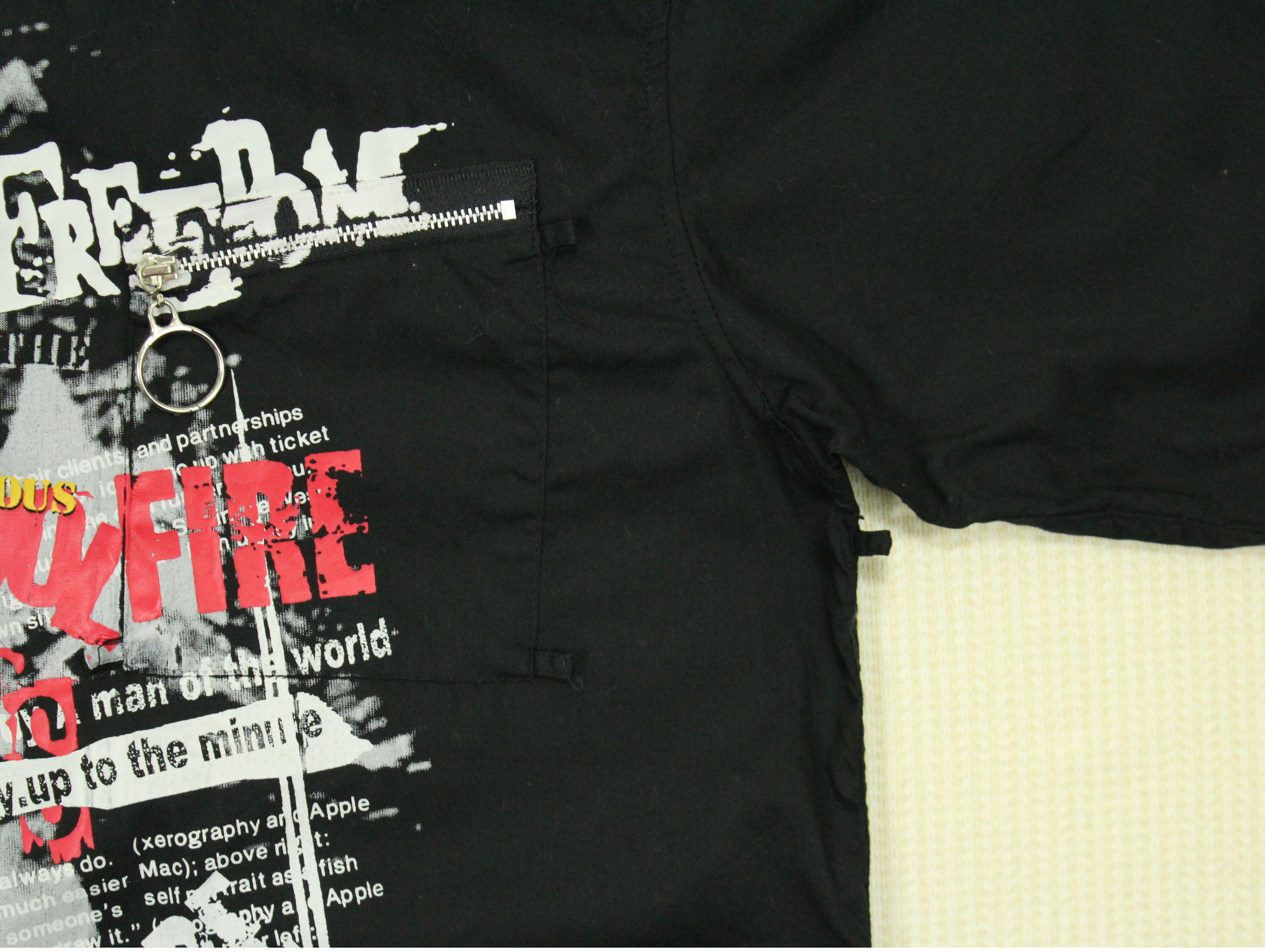 Hysteric Glamour × Japanese Brand × Tornado Mart JUNGLE STORM Shirt Punk Emo Grunge Skater Size US L / EU 52-54 / 3 - 7 Thumbnail