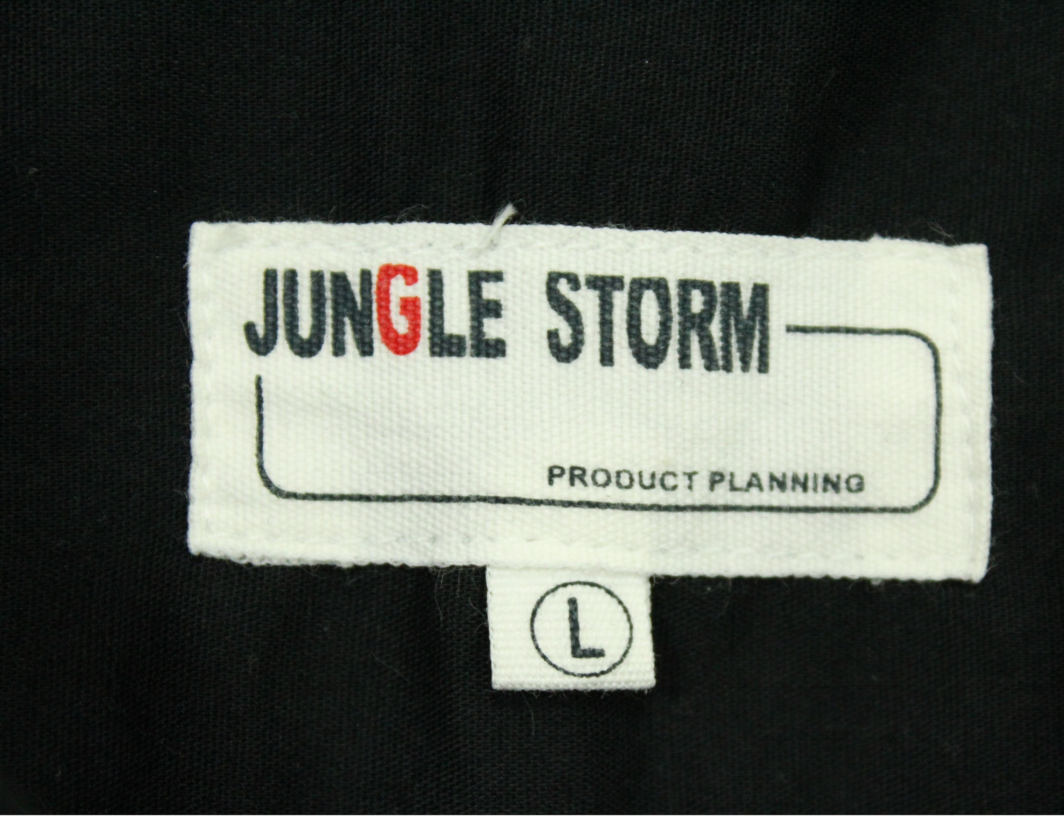 Hysteric Glamour × Japanese Brand × Tornado Mart JUNGLE STORM Shirt Punk Emo Grunge Skater Size US L / EU 52-54 / 3 - 11 Thumbnail