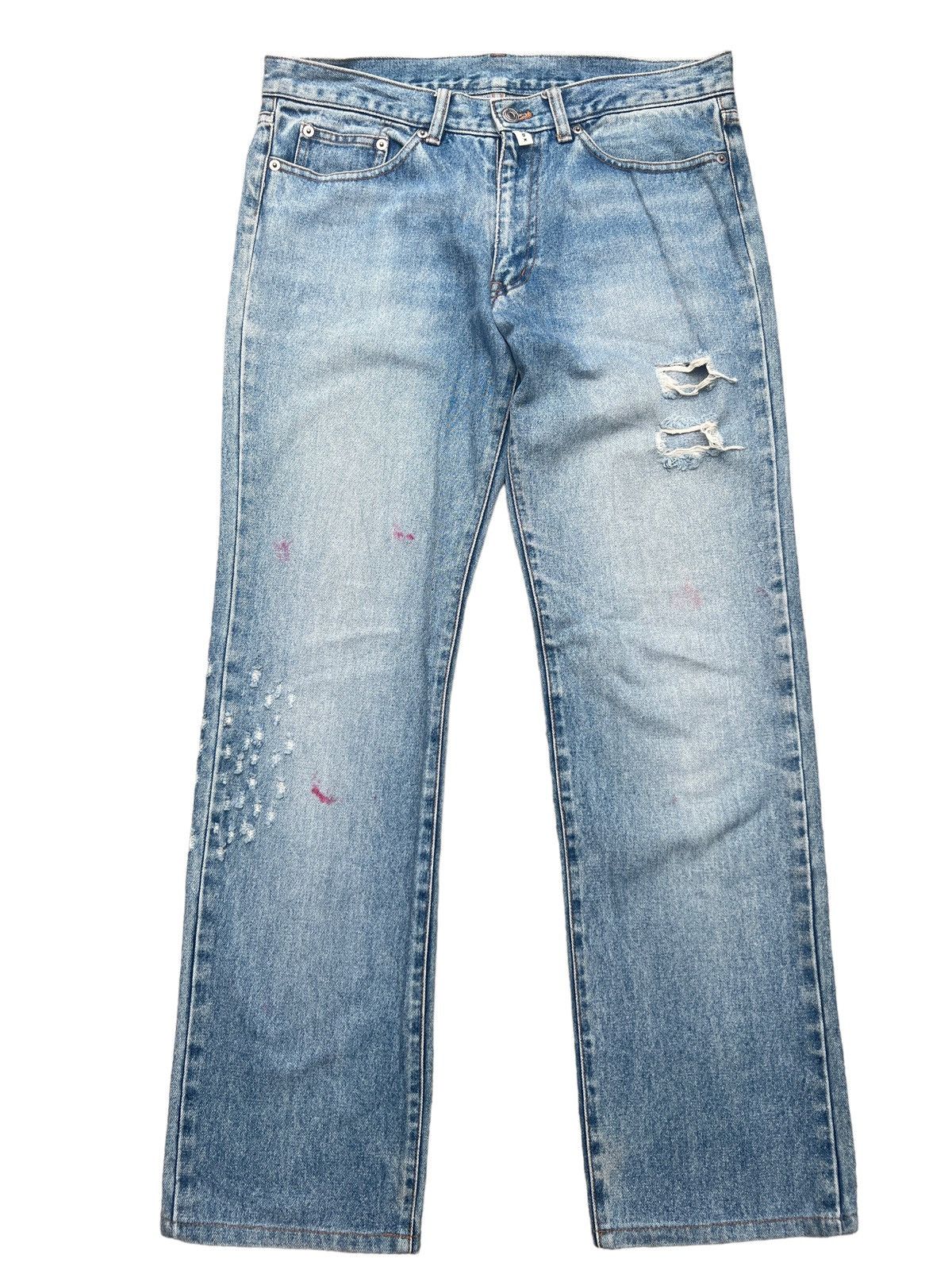 Vintage Vintage Japan Jeans Designer Jeans Distressed Jeans 33x31 Size US 33 - 2 Thumbnail