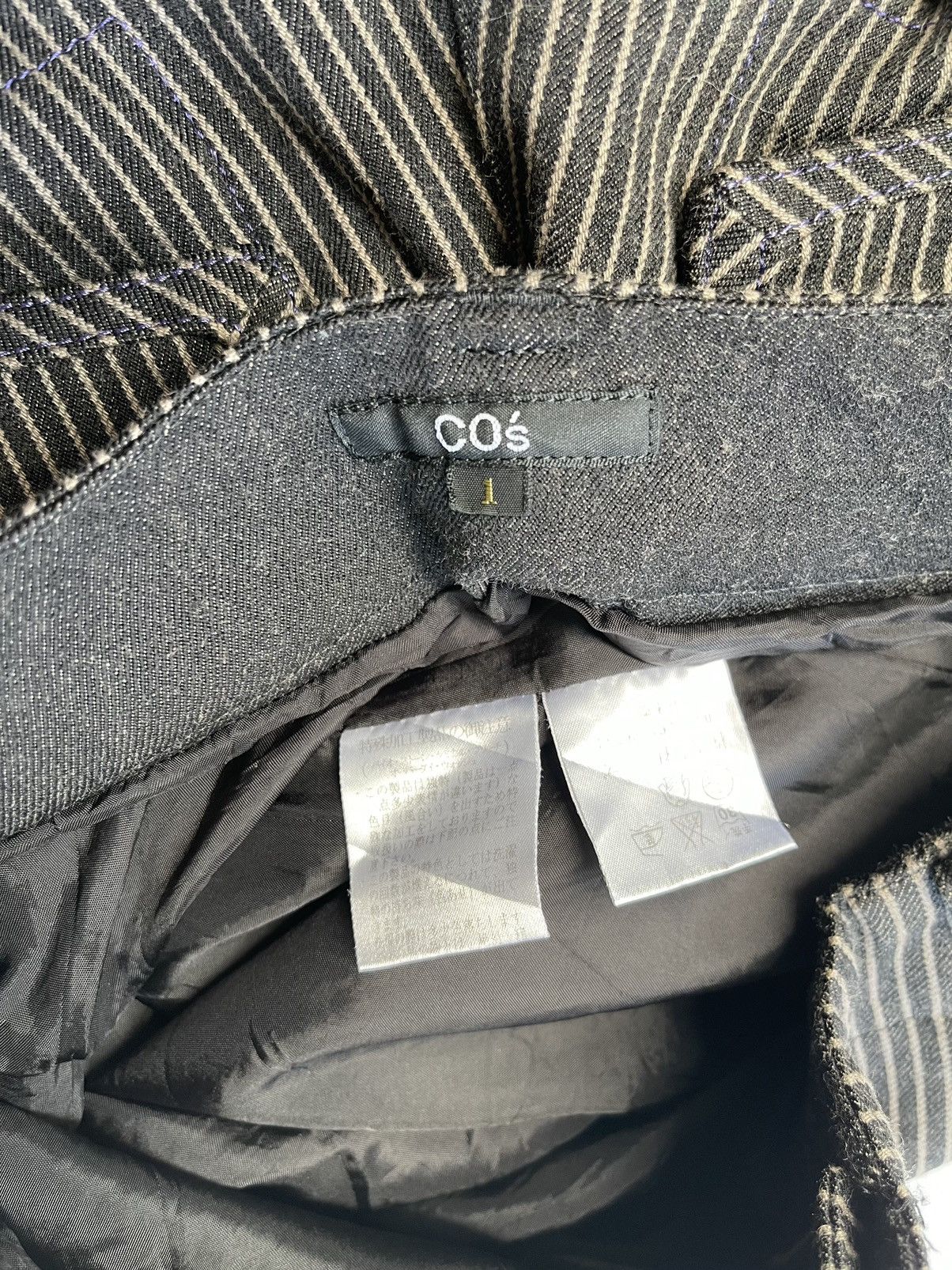 Cos JAPANESE COS HICKORY STRIPE CASUAL PANTS Size US 31 - 10 Thumbnail