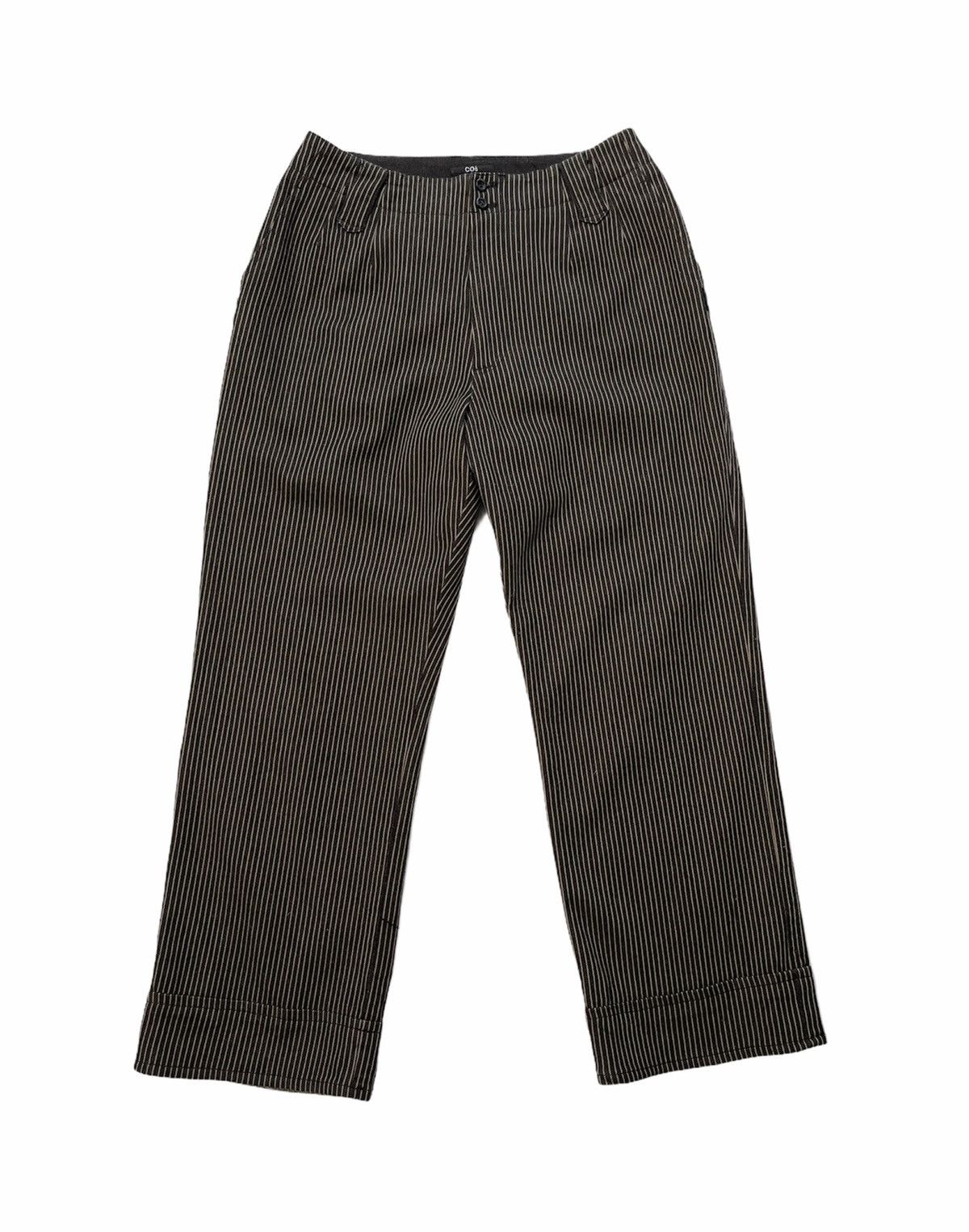 Cos JAPANESE COS HICKORY STRIPE CASUAL PANTS Size US 31 - 1 Thumbnail