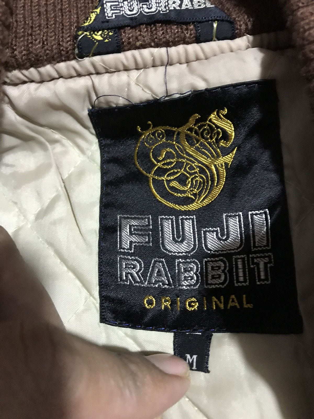 Japanese Brand × Vintage VINTAGE BOMBER JACKET BY FUJI RABBIT MADE IN JAPAN Size US M / EU 48-50 / 2 - 7 Thumbnail