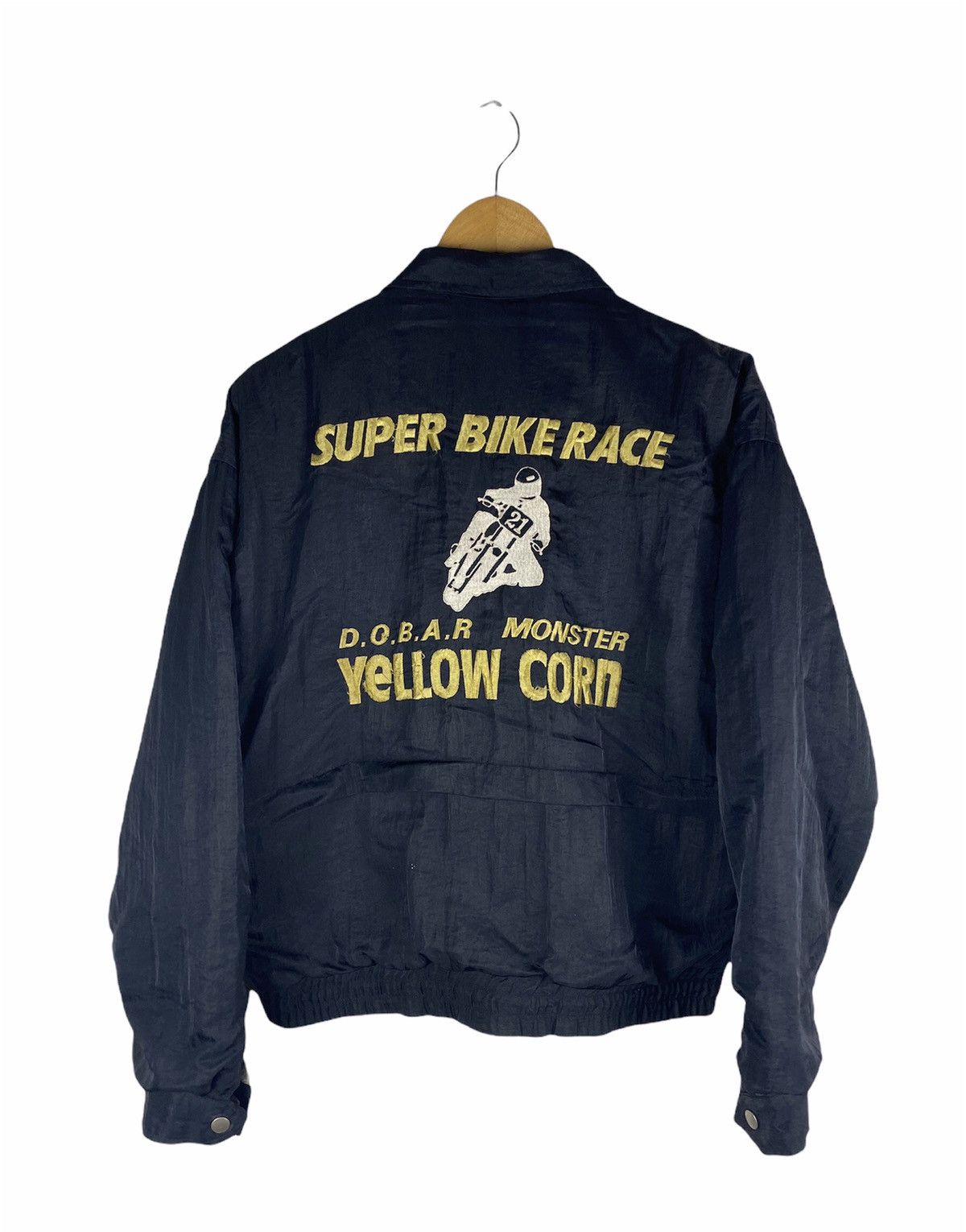 Vintage × YELLOW CORN YELLOW CORN KENNY ROBERT SUPER BIKE RACE JACKET Size US L / EU 52-54 / 3 - 1 Thumbnail