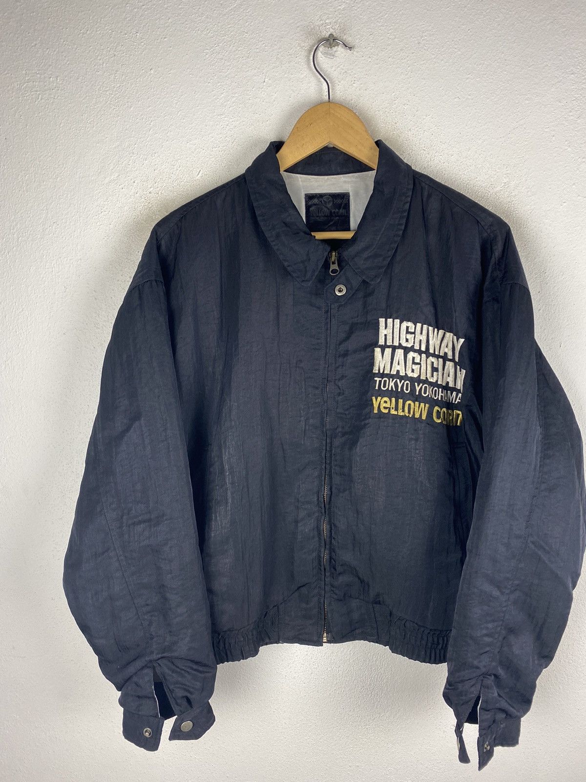 Vintage × YELLOW CORN YELLOW CORN KENNY ROBERT SUPER BIKE RACE JACKET Size US L / EU 52-54 / 3 - 9 Thumbnail