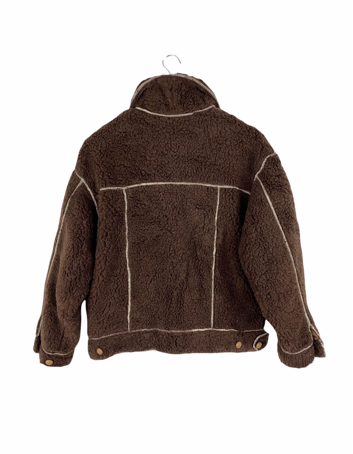 Japanese Brand × Vintage ORGANETTO SHERLING FLEECE VINTAGE JACKET MADE IN JAPAN Size US L / EU 52-54 / 3 - 2 Thumbnail