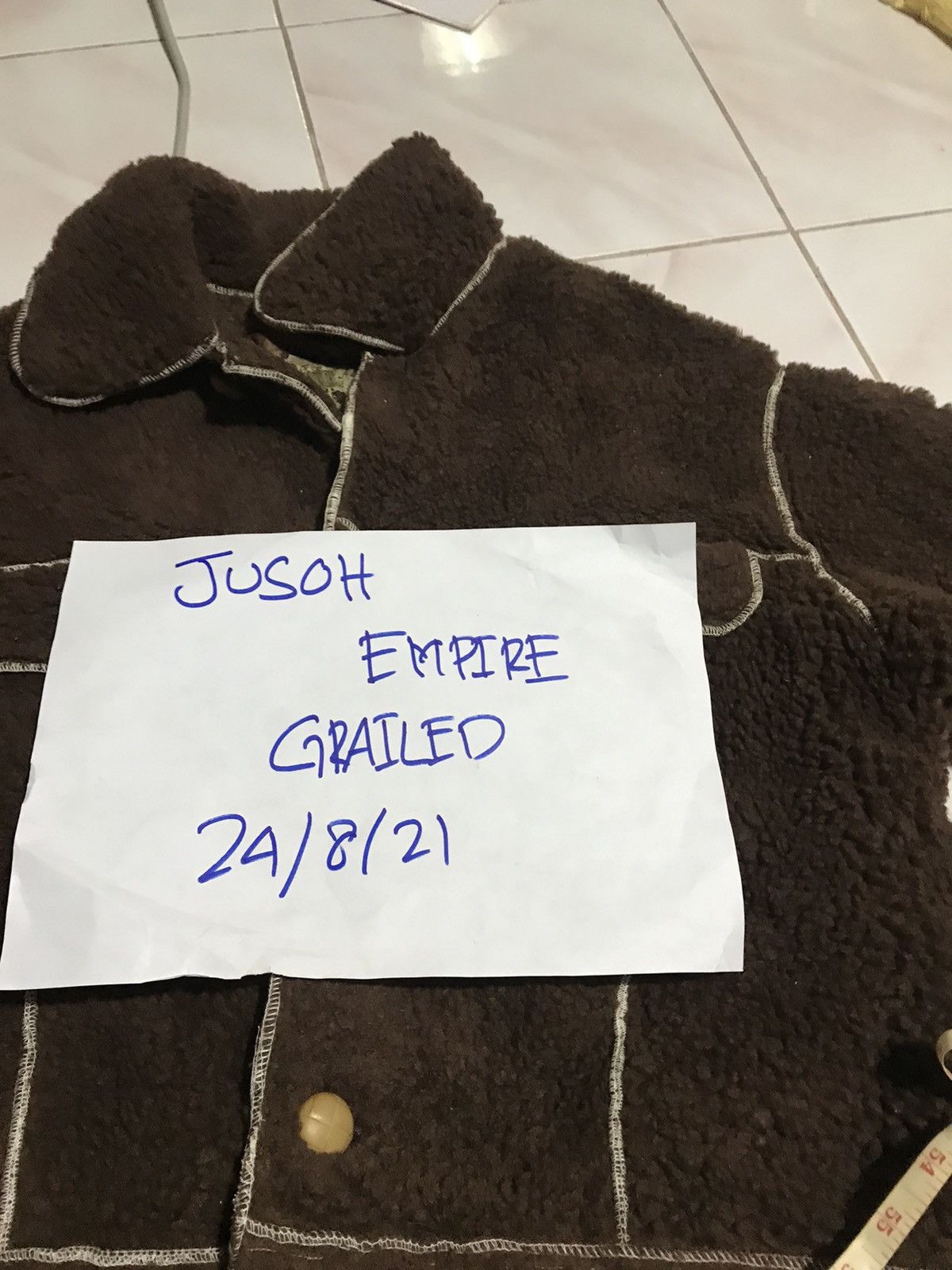 Japanese Brand × Vintage ORGANETTO SHERLING FLEECE VINTAGE JACKET MADE IN JAPAN Size US L / EU 52-54 / 3 - 9 Thumbnail