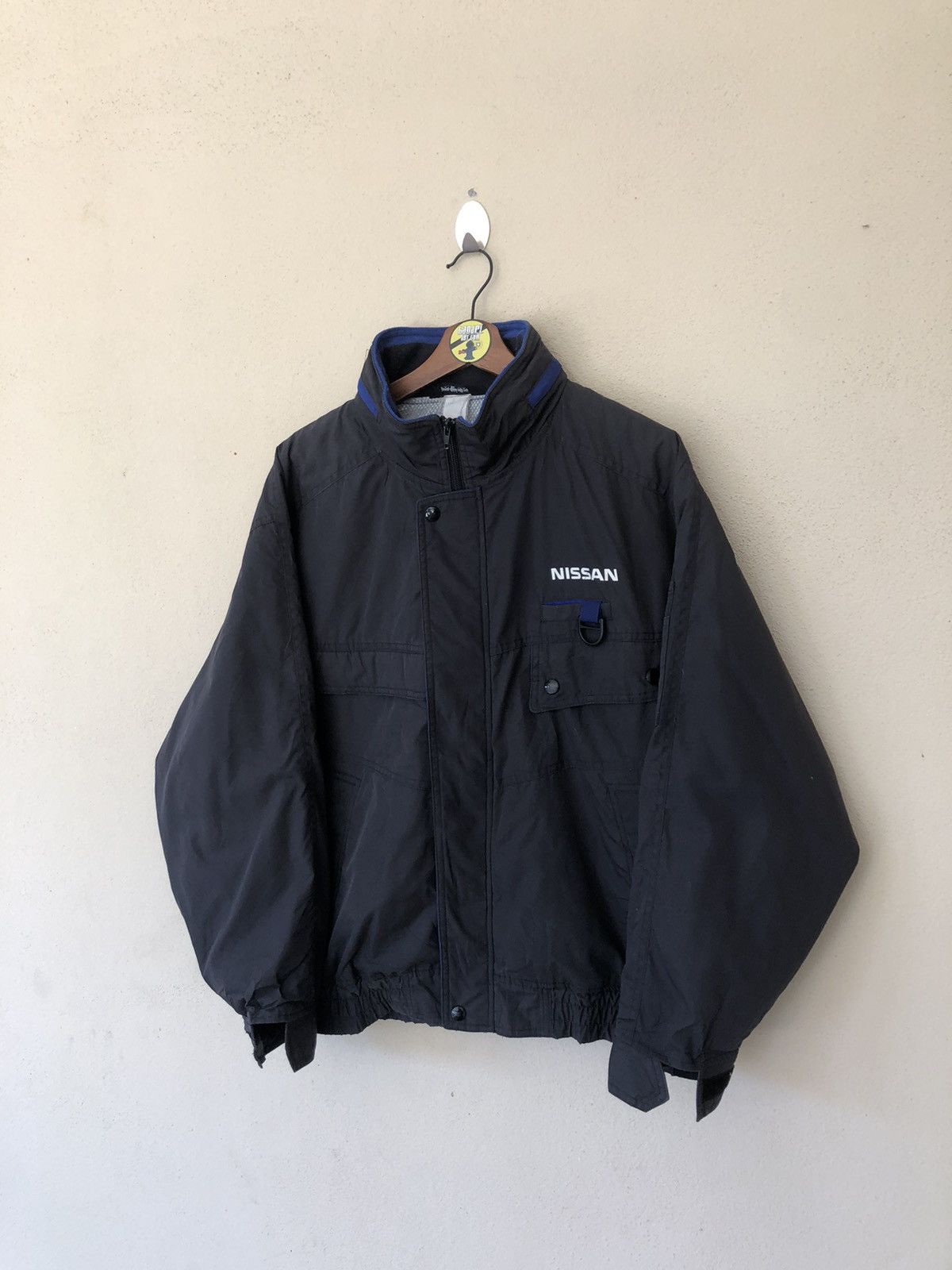 Japanese Brand Nissan Big Logos Racing Jacket Size US L / EU 52-54 / 3 - 4 Thumbnail