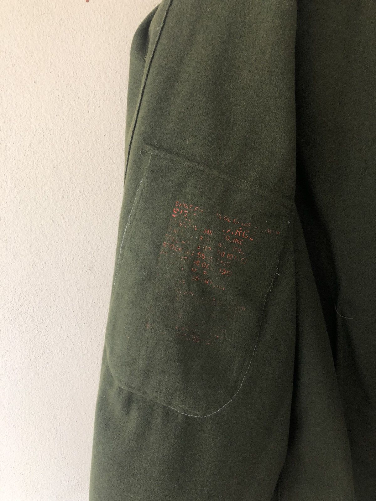 Japanese Brand RE Denim Hybrid Wool Army Jacket Size US L / EU 52-54 / 3 - 10 Thumbnail
