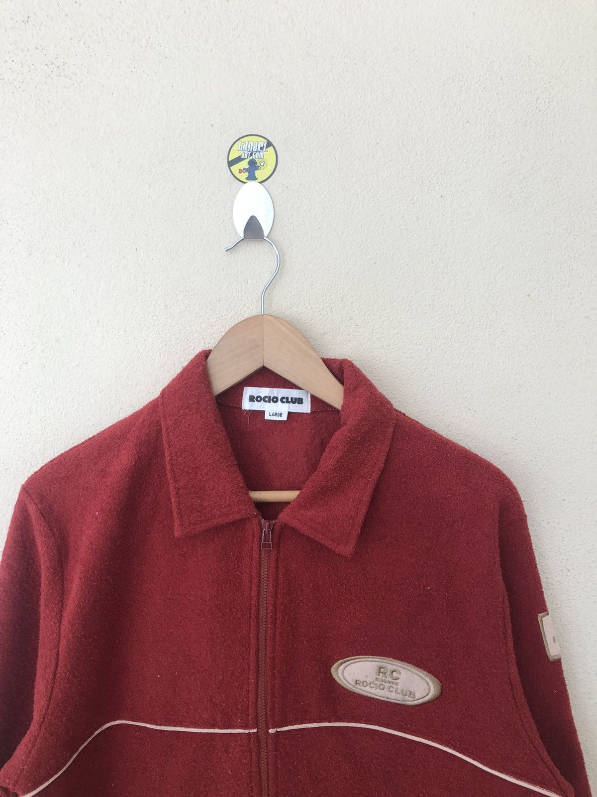 Japanese Brand × Vintage ROCIO CLUB RED FLEECE Size US L / EU 52-54 / 3 - 2 Thumbnail