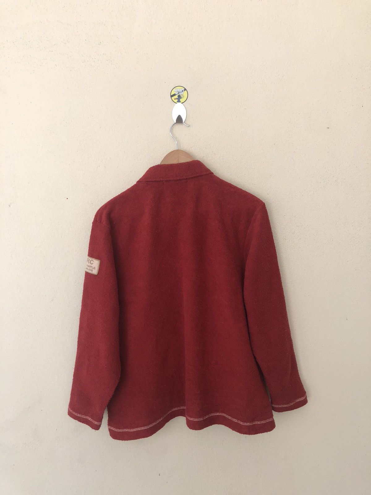 Japanese Brand × Vintage ROCIO CLUB RED FLEECE Size US L / EU 52-54 / 3 - 4 Thumbnail