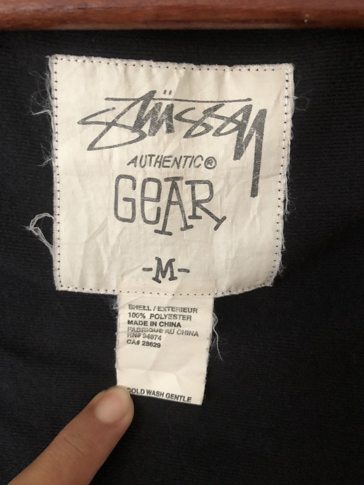 Stussy Stussy Big Logos Authentic Gear Track Jacket Size US M / EU 48-50 / 2 - 9 Thumbnail