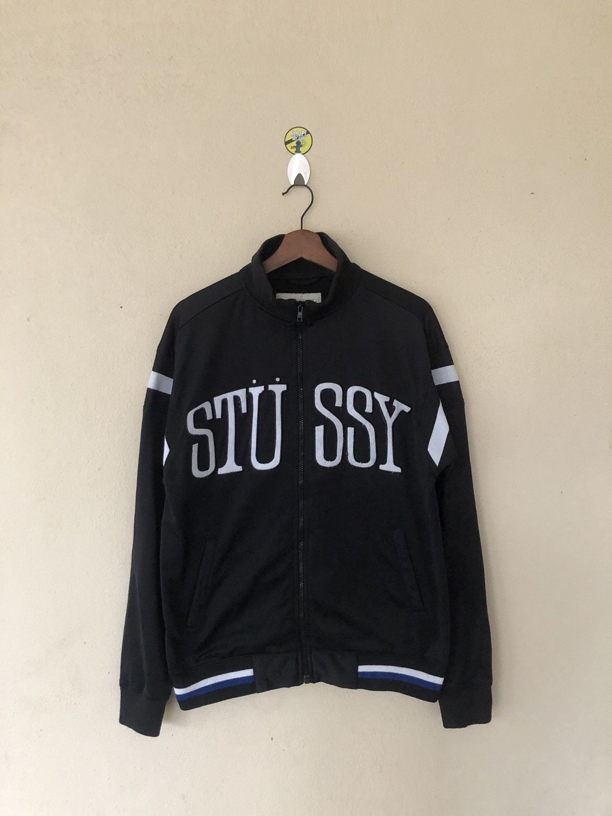 Stussy Big Logos Authentic Gear Track Jacket