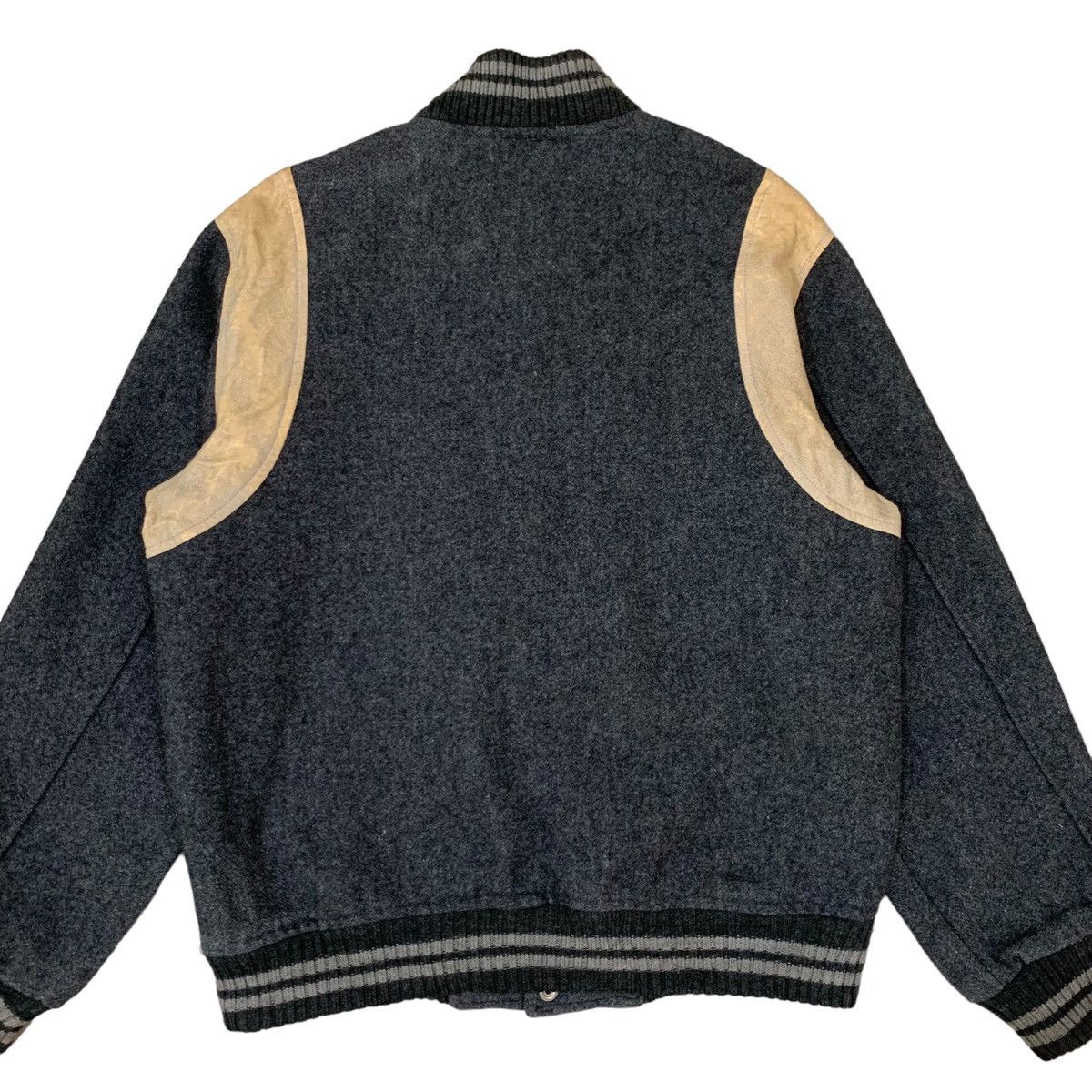 Vintage Vintage Basket Ball Club Wool Varsity Jacket Size US M / EU 48-50 / 2 - 11 Thumbnail