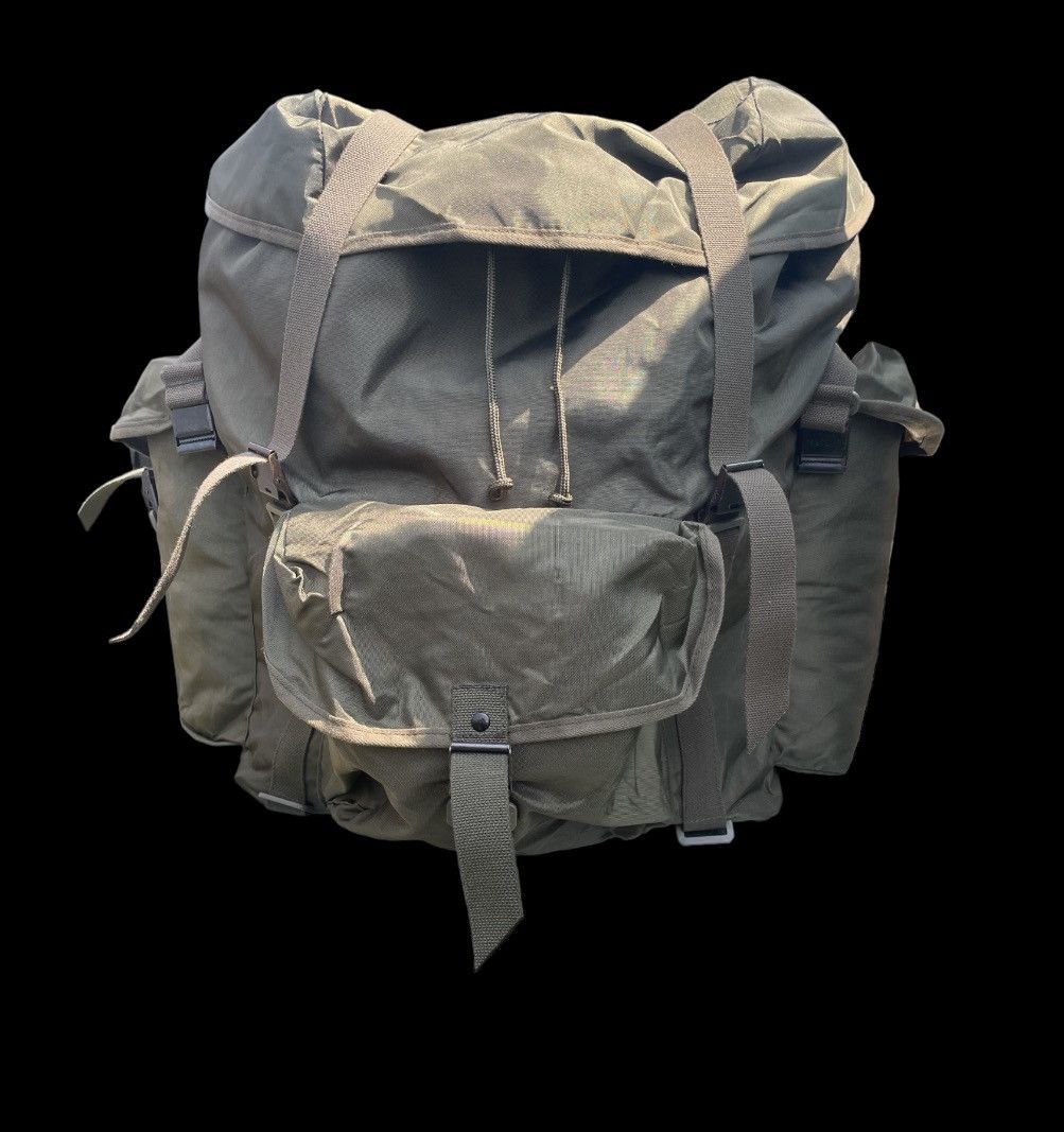 image of Bag x Military 70's Tactical Oversized Vintage Military Backpack in Army Green, Men's