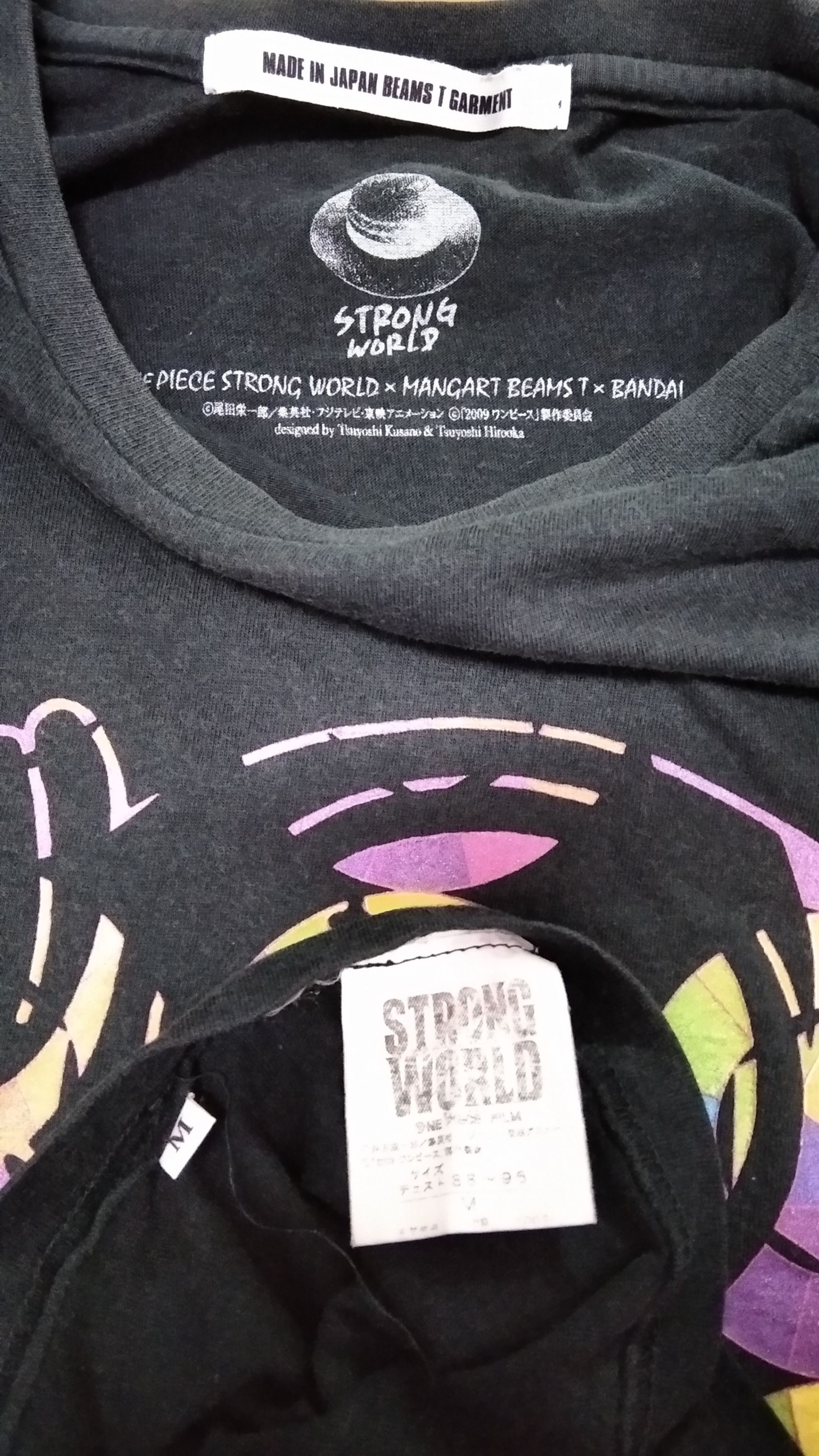 Anime × Japanese Brand × One Piece Vintage Anime One piece x mangari beams x bandai Tee Size US M / EU 48-50 / 2 - 6 Thumbnail