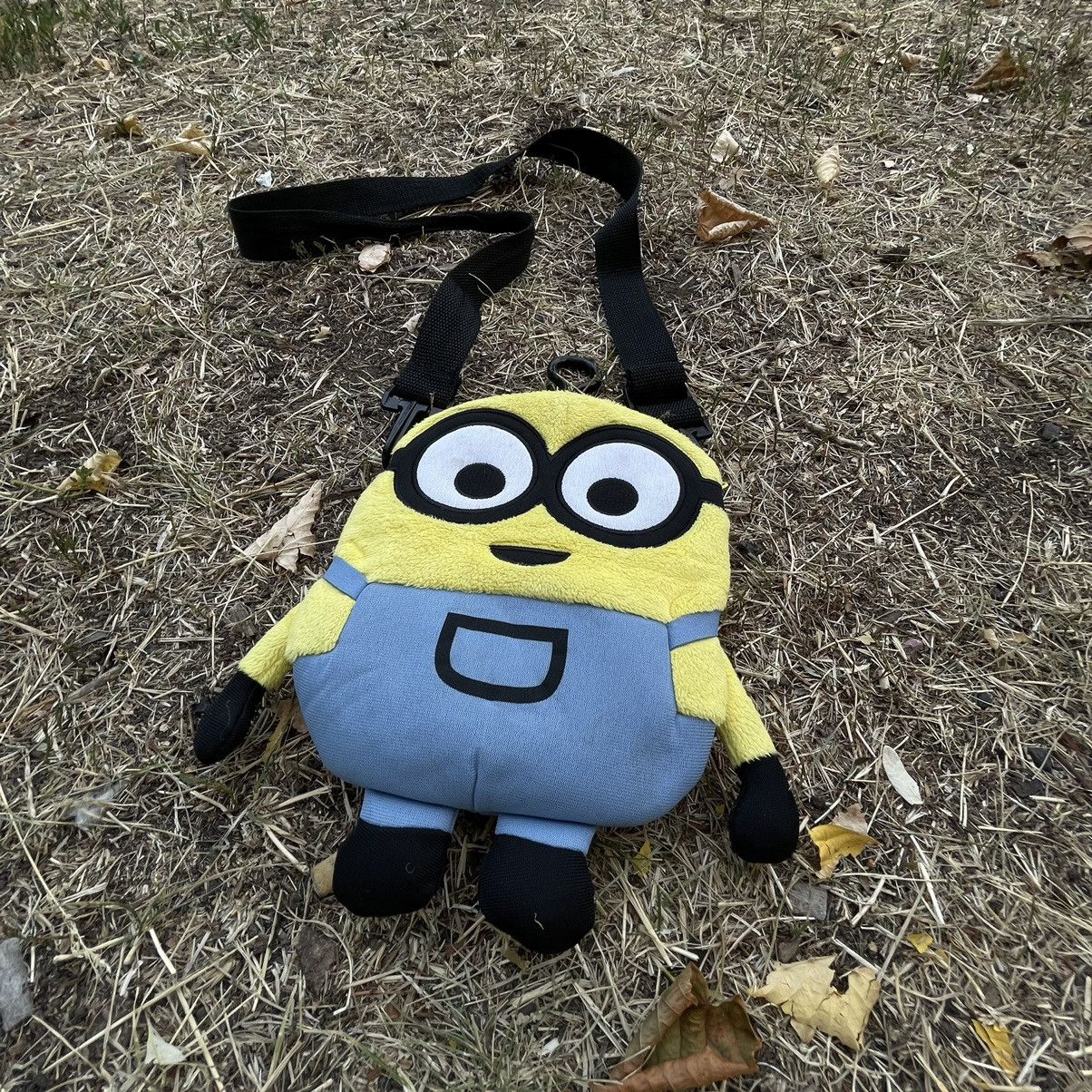 Vintage Y2K Japanese Minions Character Graphic Shoulder Bag Punk OS Size ONE SIZE - 2 Thumbnail