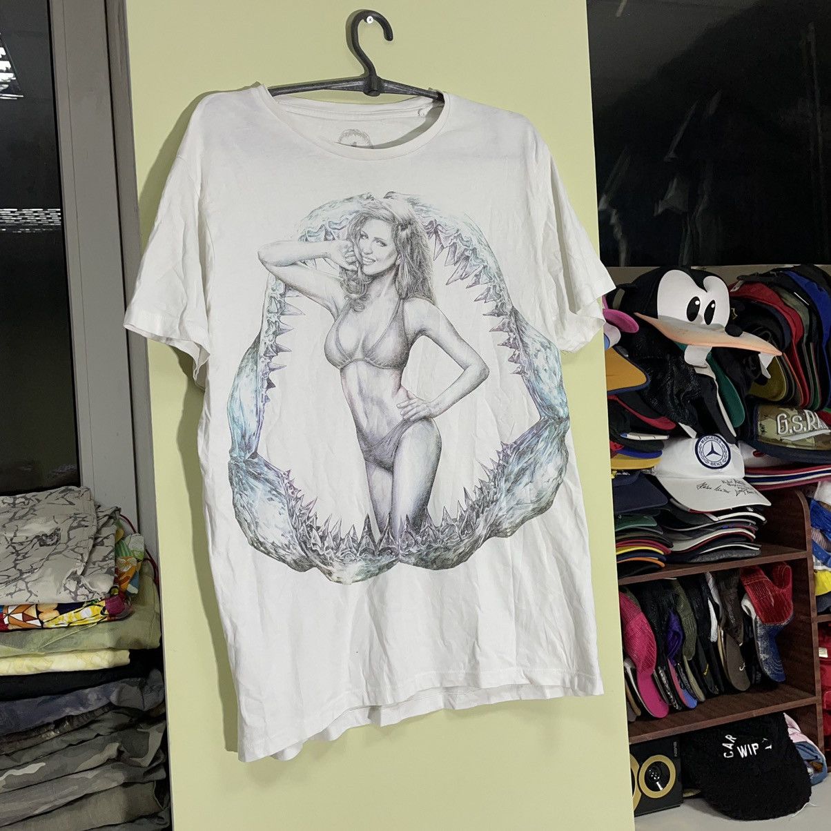 Vintage Vintage 90s Sun Faded Graphic Tee Y2K Grunge Baggy Punk M Size US M / EU 48-50 / 2 - 3 Thumbnail