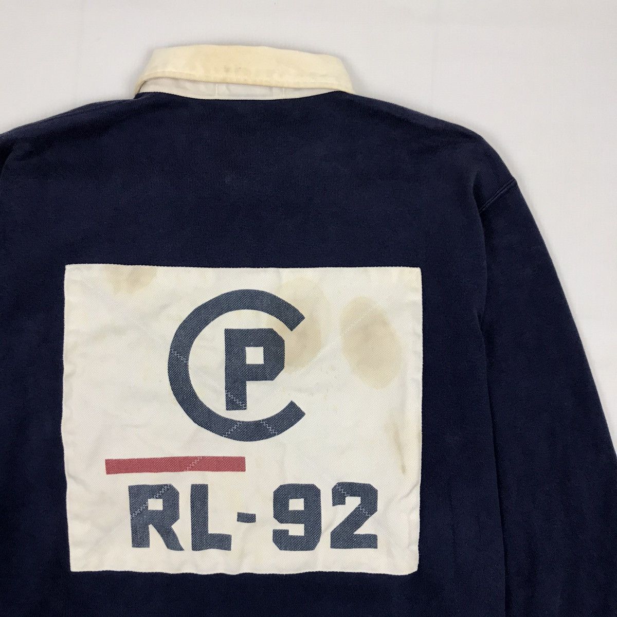 Polo Ralph Lauren × Rugby Ralph Lauren × Vintage Vintage Polo Ralph Lauren RL-92 Rugby Shirt Size US L / EU 52-54 / 3 - 2 Thumbnail
