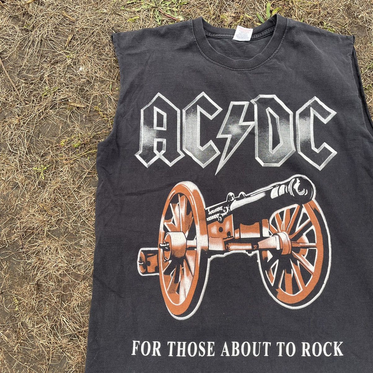 Vintage Vintage Y2K AC DC Band Tee Graphic Rock Grunge Boxy Faded M Size US M / EU 48-50 / 2 - 4 Thumbnail