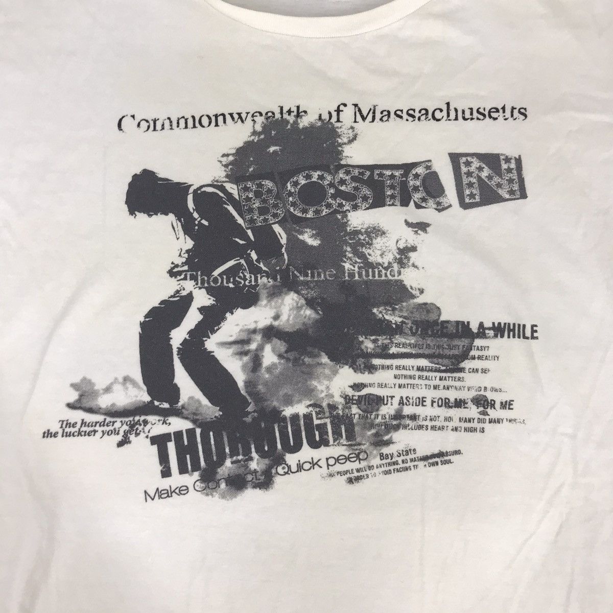 Takeo Kikuchi Vintage Takeo Kikuchi Commonwealth Of Massachusets Boston Size US S / EU 44-46 / 1 - 2 Thumbnail
