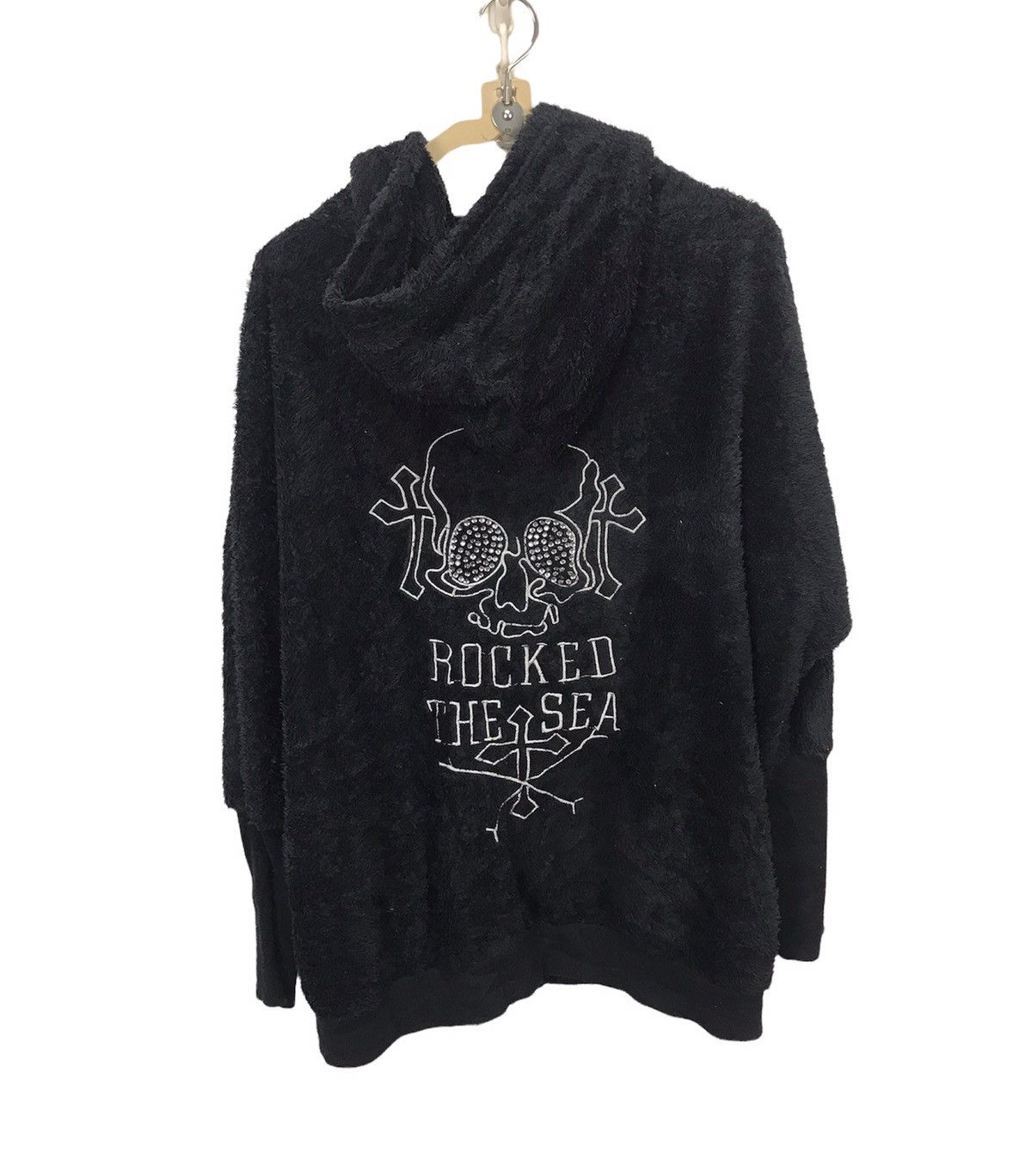 Beggie Fleece hoodie zipper embroidered printed by M.K.R