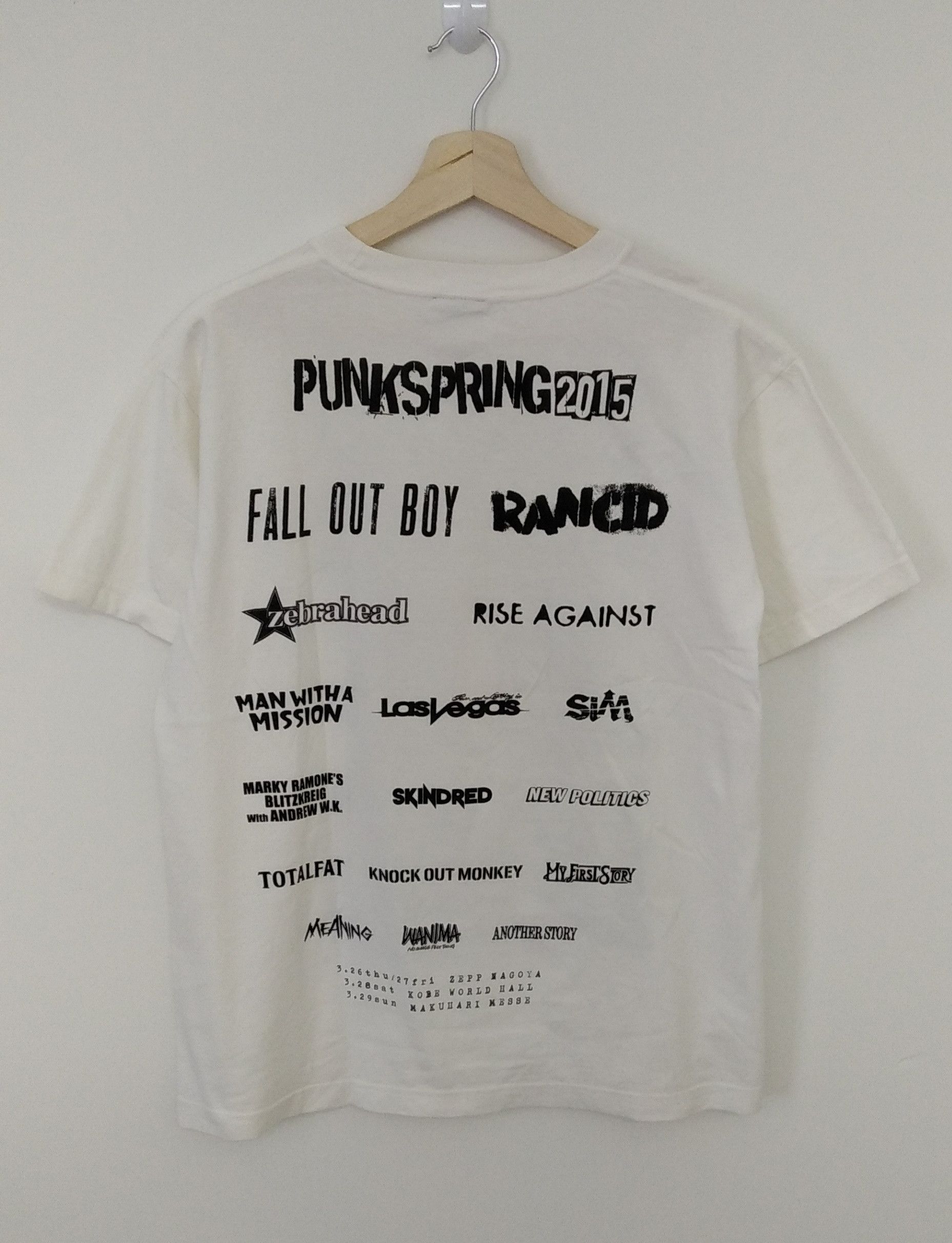 Band Tees Tour Spring Punk Band Tee Size US M / EU 48-50 / 2 - 2 Thumbnail