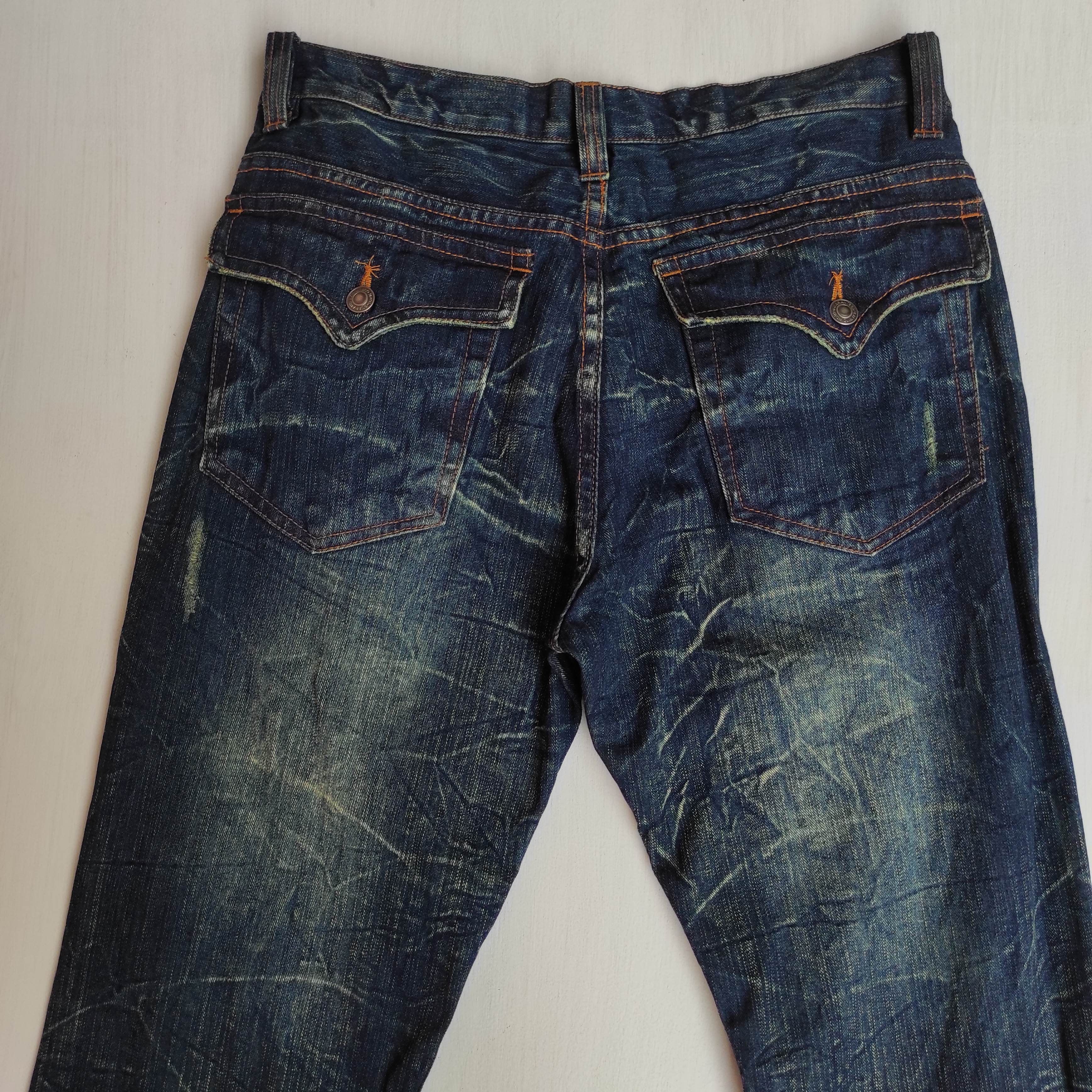 Le Grande Bleu (L.G.B.) Flare Jeans Vintage Nylaus Thunder Denim Bootcut Trousers Size US 30 / EU 46 - 14 Thumbnail