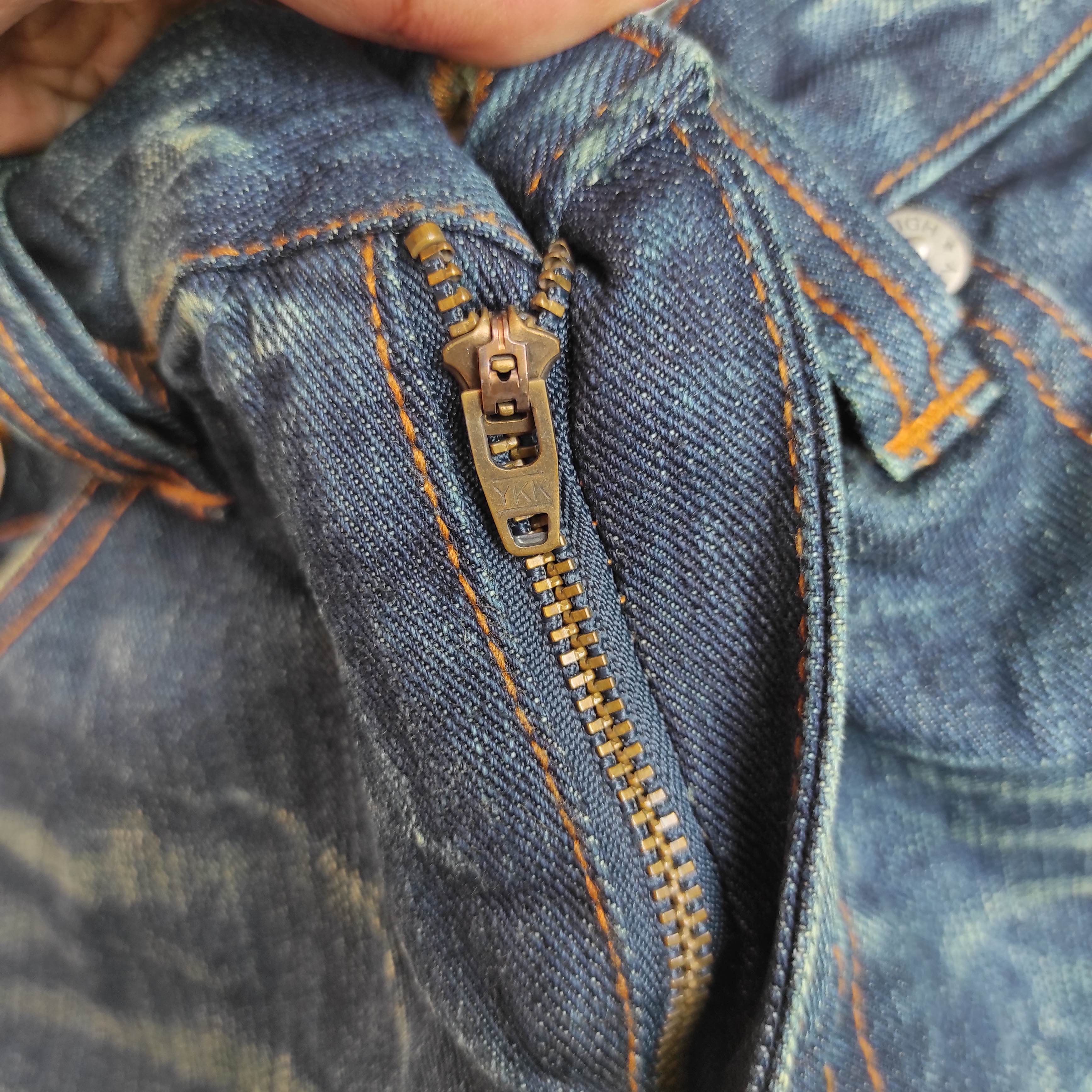 Le Grande Bleu (L.G.B.) Flare Jeans Vintage Nylaus Thunder Denim Bootcut Trousers Size US 30 / EU 46 - 9 Thumbnail