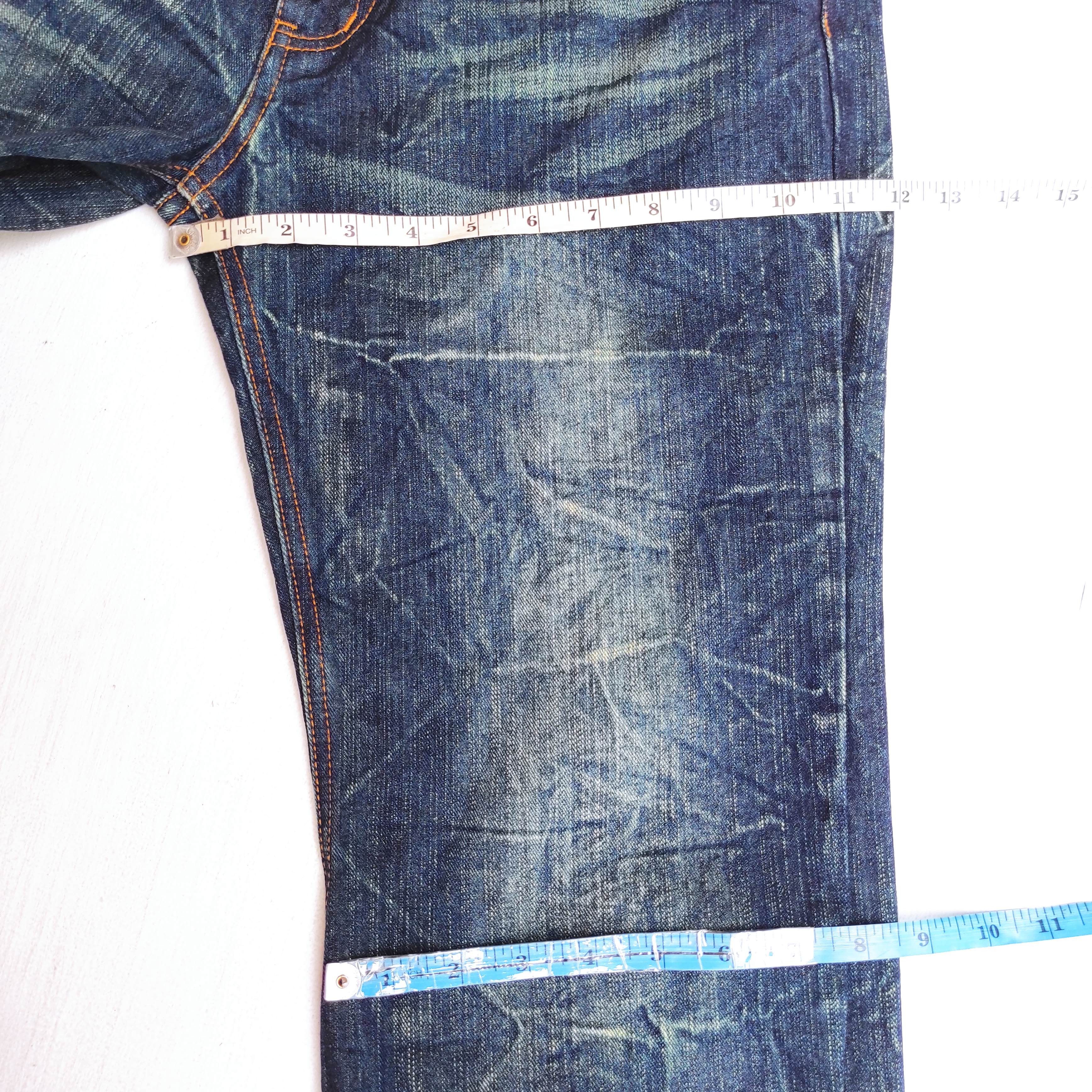 Le Grande Bleu (L.G.B.) Flare Jeans Vintage Nylaus Thunder Denim Bootcut Trousers Size US 30 / EU 46 - 20 Thumbnail