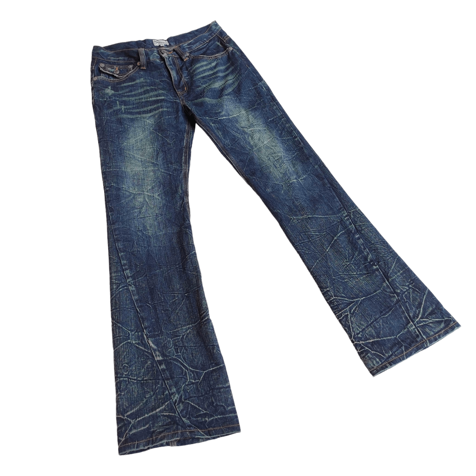 Hysteric Glamour Flare Jeans Vintage Nylaus Thunder Denim Bootcut