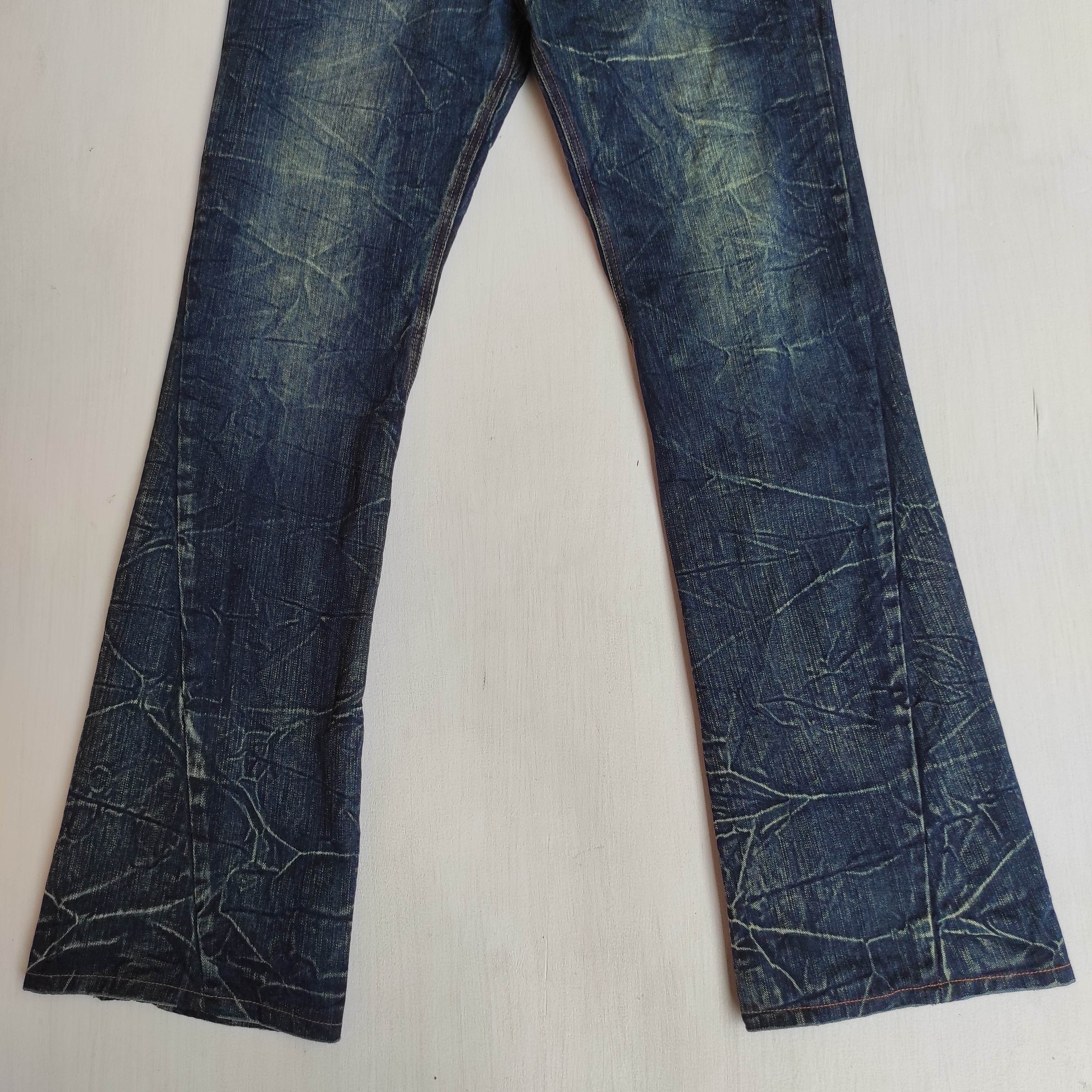 Le Grande Bleu (L.G.B.) Flare Jeans Vintage Nylaus Thunder Denim Bootcut Trousers Size US 30 / EU 46 - 5 Thumbnail