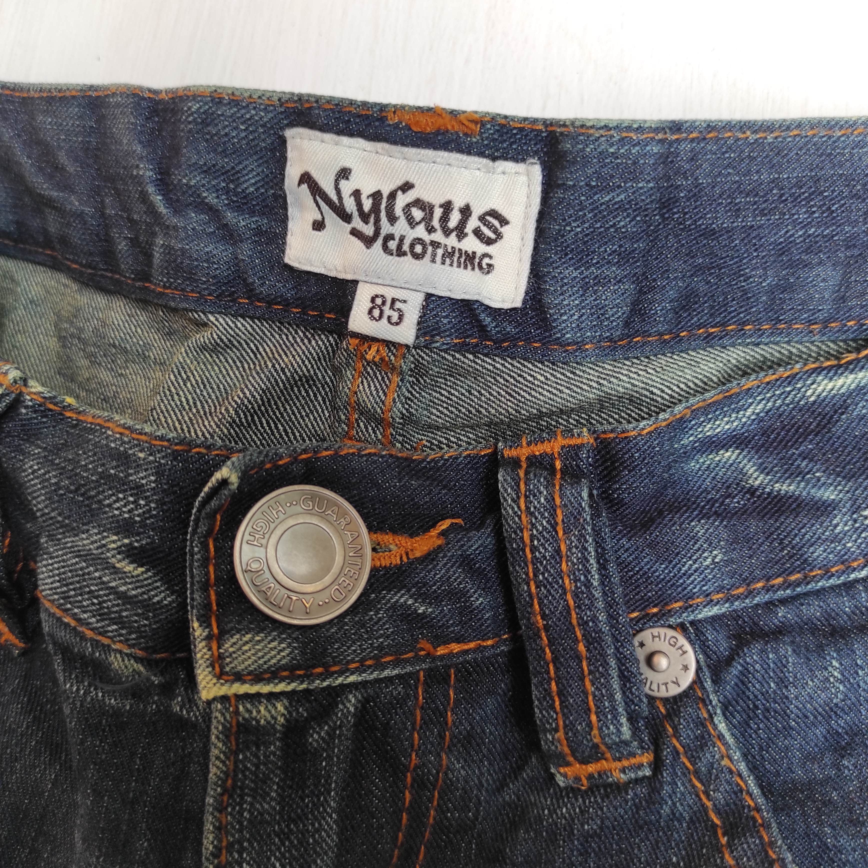 Le Grande Bleu (L.G.B.) Flare Jeans Vintage Nylaus Thunder Denim Bootcut Trousers Size US 30 / EU 46 - 8 Thumbnail