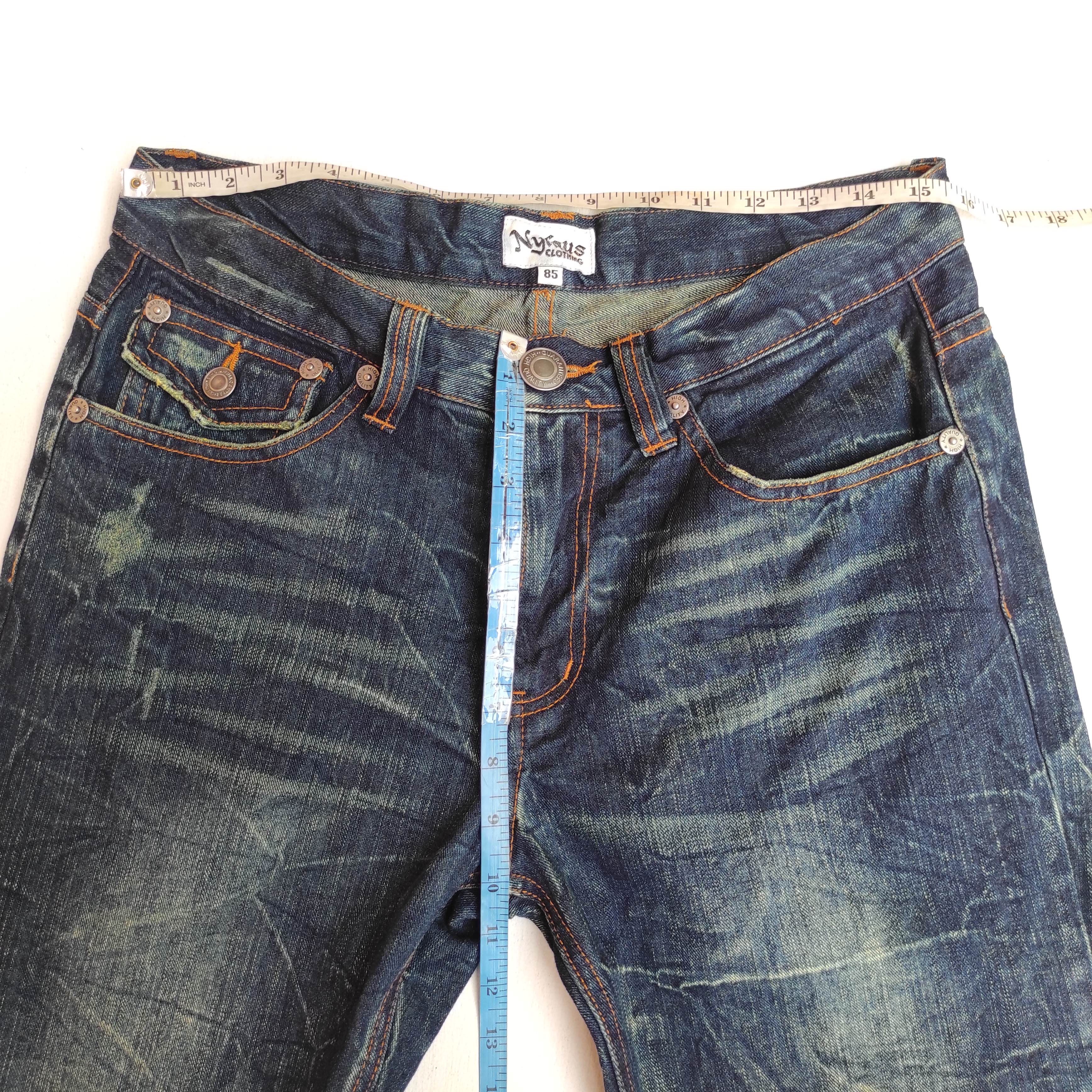Le Grande Bleu (L.G.B.) Flare Jeans Vintage Nylaus Thunder Denim Bootcut Trousers Size US 30 / EU 46 - 19 Thumbnail