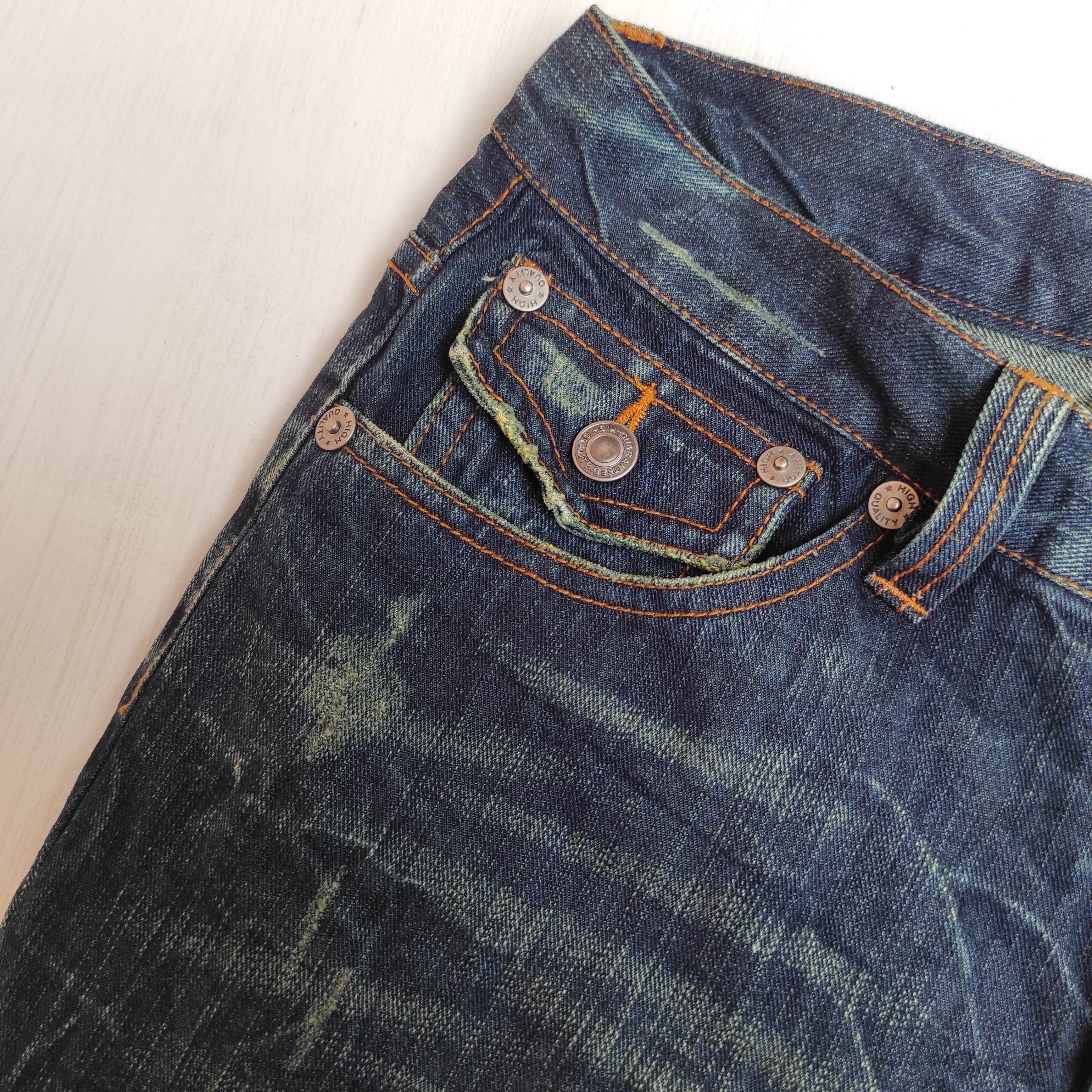 Le Grande Bleu (L.G.B.) Flare Jeans Vintage Nylaus Thunder Denim Bootcut Trousers Size US 30 / EU 46 - 6 Thumbnail