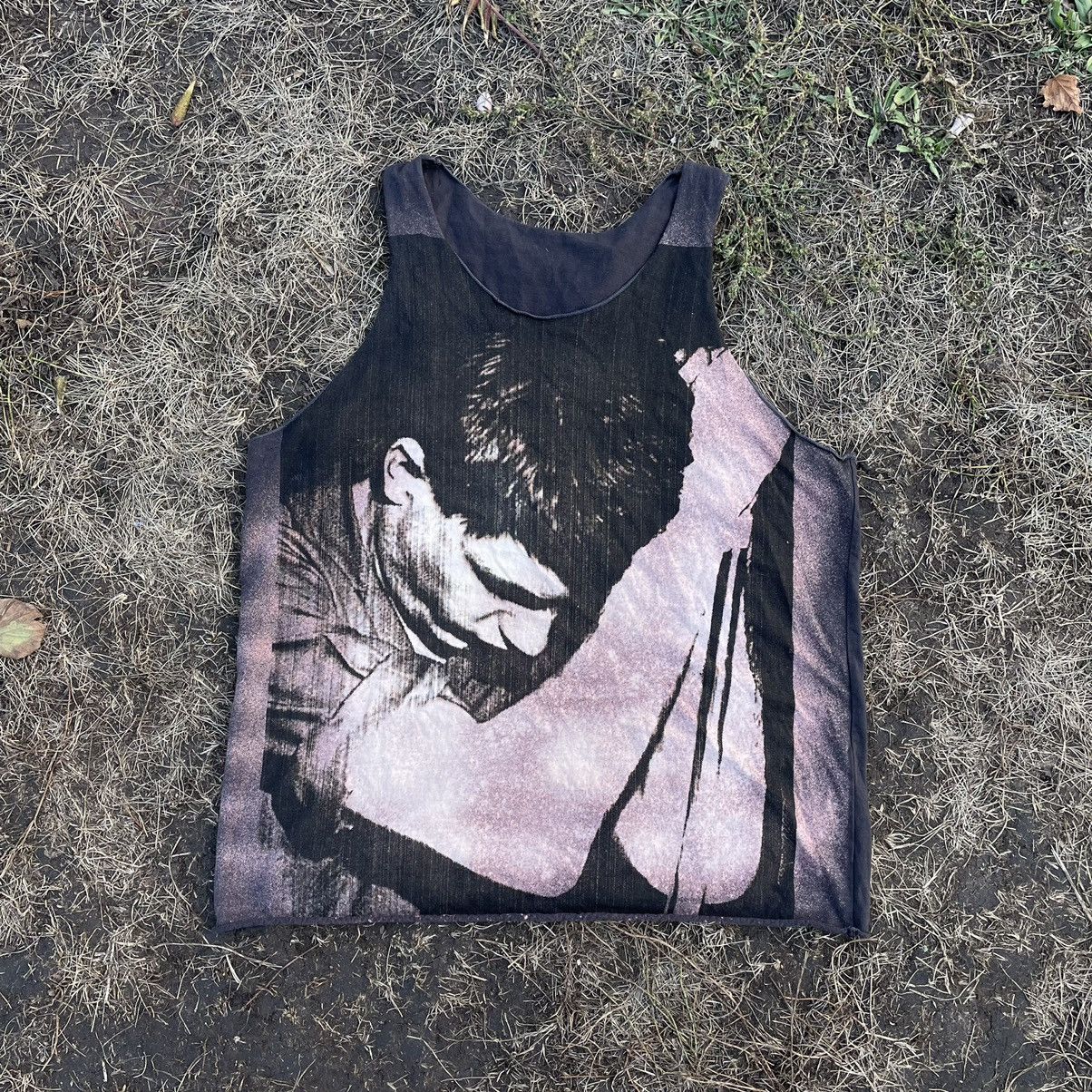 Vintage Vintage 90s Joy Division Graphic Tee Thrashed Grunge Baggy M Size US M / EU 48-50 / 2 - 2 Thumbnail