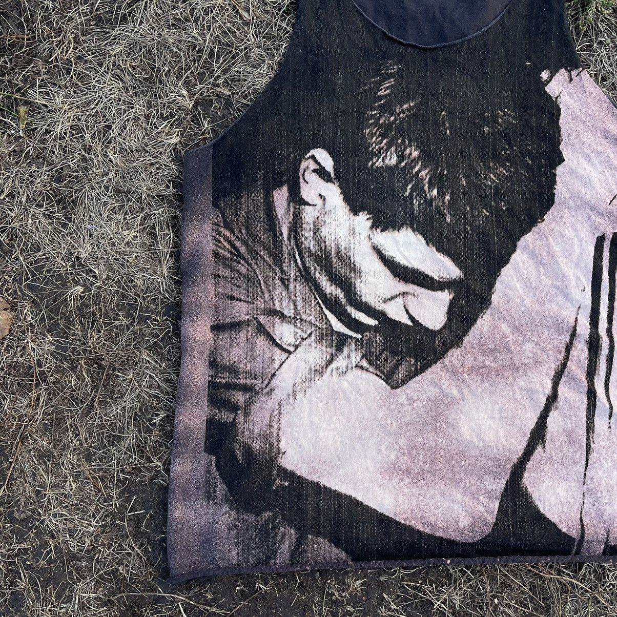 Vintage Vintage 90s Joy Division Graphic Tee Thrashed Grunge Baggy M Size US M / EU 48-50 / 2 - 4 Thumbnail