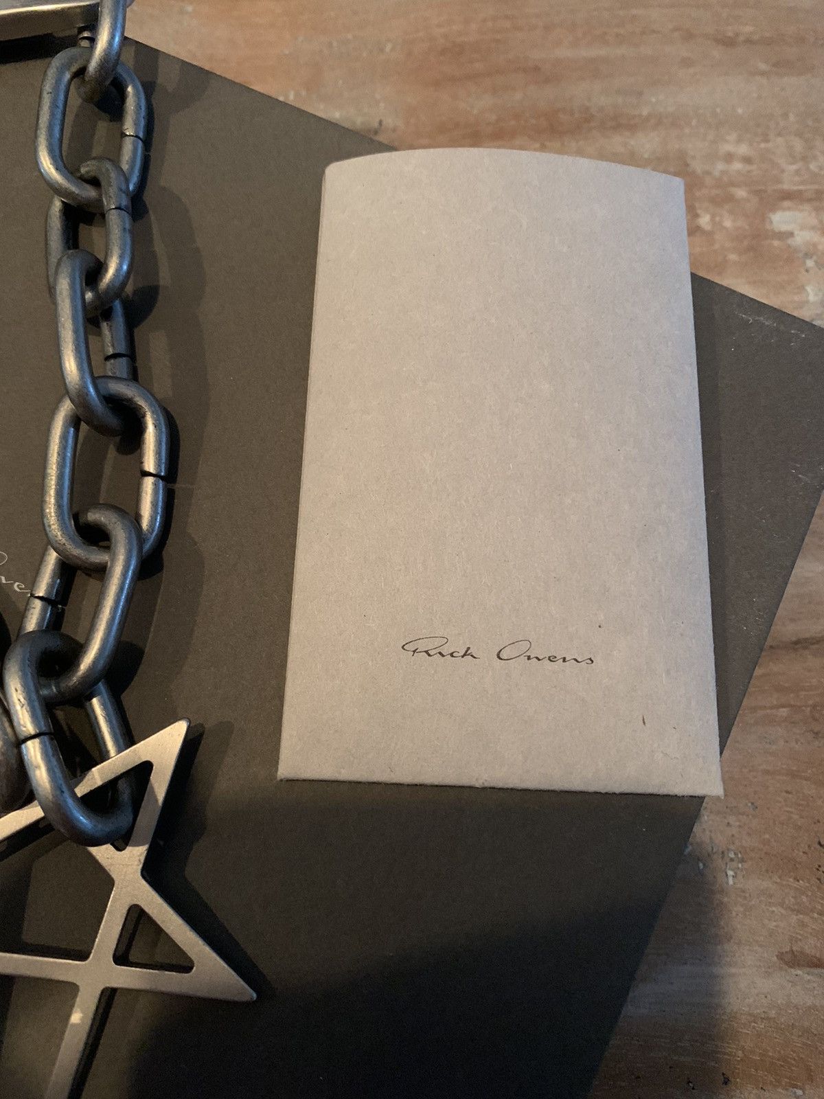 Rick Owens PENTAGRAM CHOKER! Size ONE SIZE - 10 Thumbnail