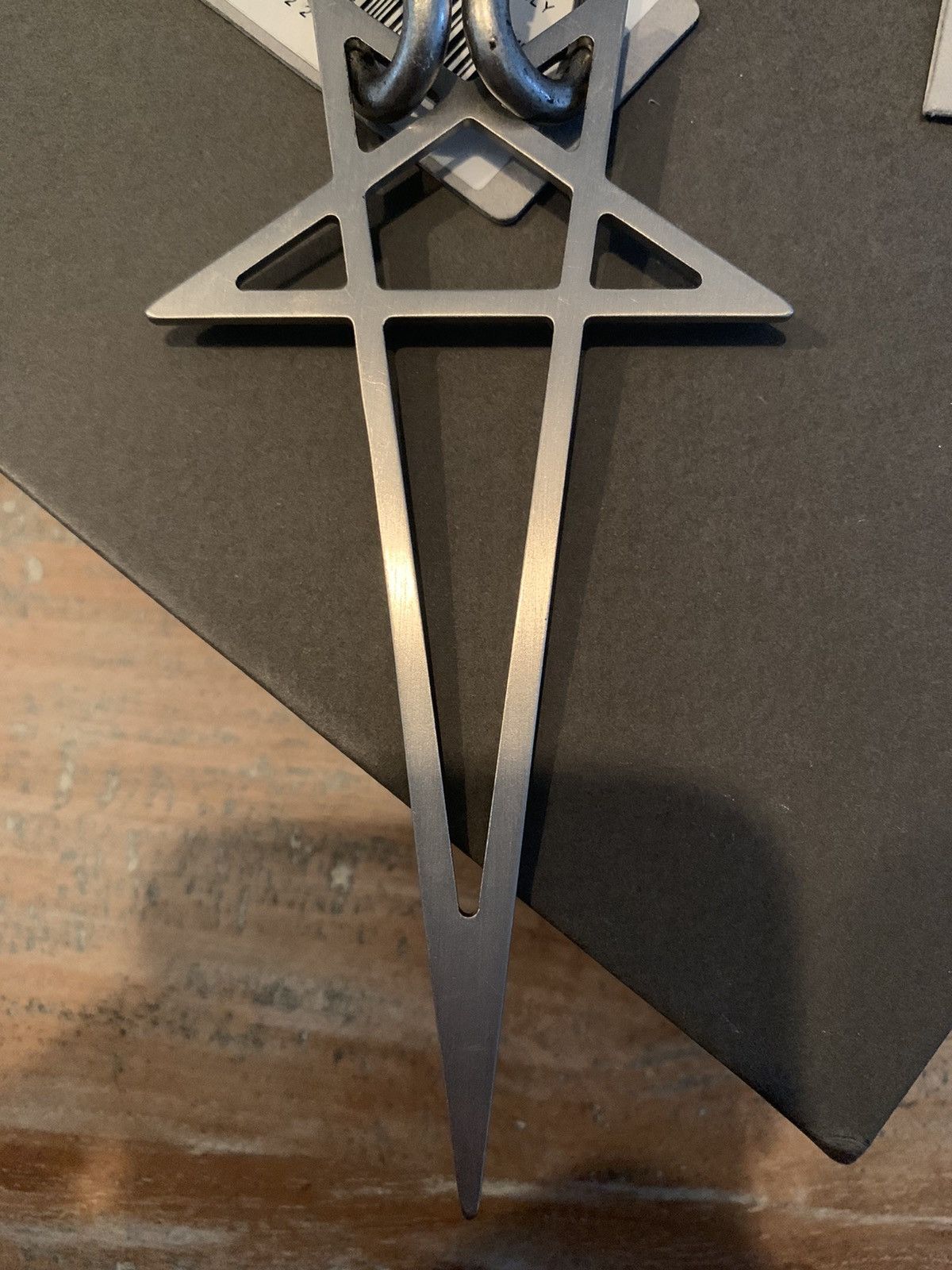 Rick Owens PENTAGRAM CHOKER! Size ONE SIZE - 3 Thumbnail