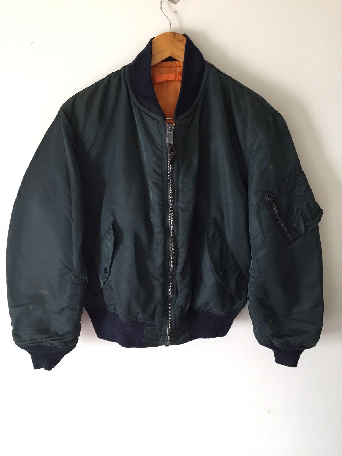 Avirex × Vintage 💥delete today💥Flight Jacket Internal MA-1 Kenye WestStyle Size US M / EU 48-50 / 2 - 2 Thumbnail